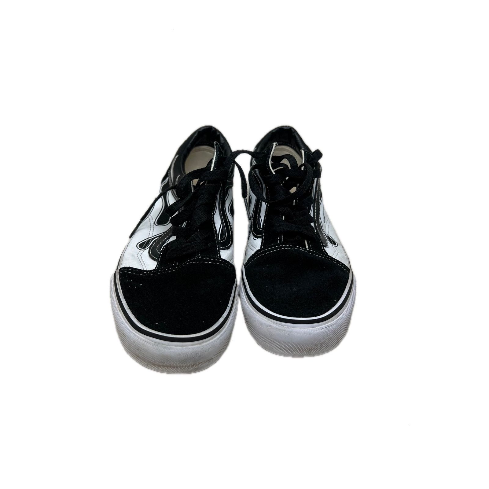 Vans Vans Old Skool Flame Tie Skate Shoes Mens 10 Size US 10 / EU 43 - 1 Thumbnail