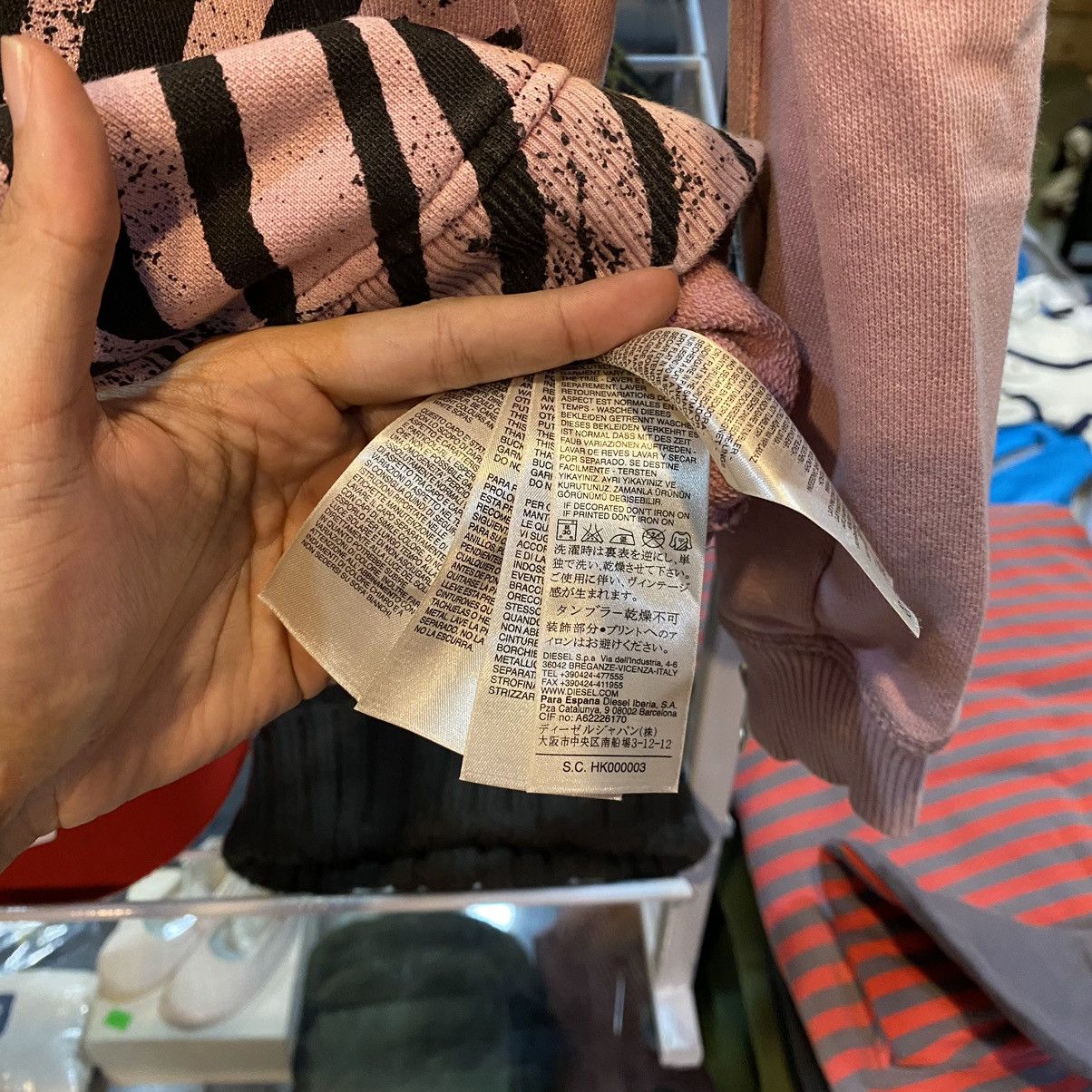 Diesel Vintage Diesel Zebra Design Sweatshirt Size US M / EU 48-50 / 2 - 15 Thumbnail