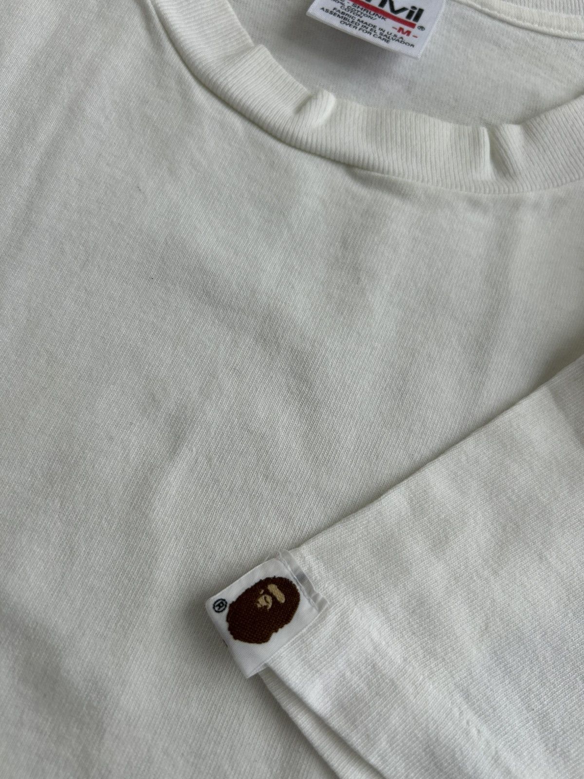 Bape VERY RARE OG 1997 A BATHING APE X NASA APE SHALL NEVER TEE Size US M / EU 48-50 / 2 - 4 Thumbnail