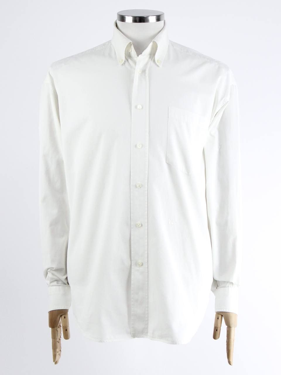 Versace × Versace Jeans Couture × Vintage VERSACE JEANS COUTURE White logo shirt Size US L / EU 52-54 / 3 - 1 Thumbnail