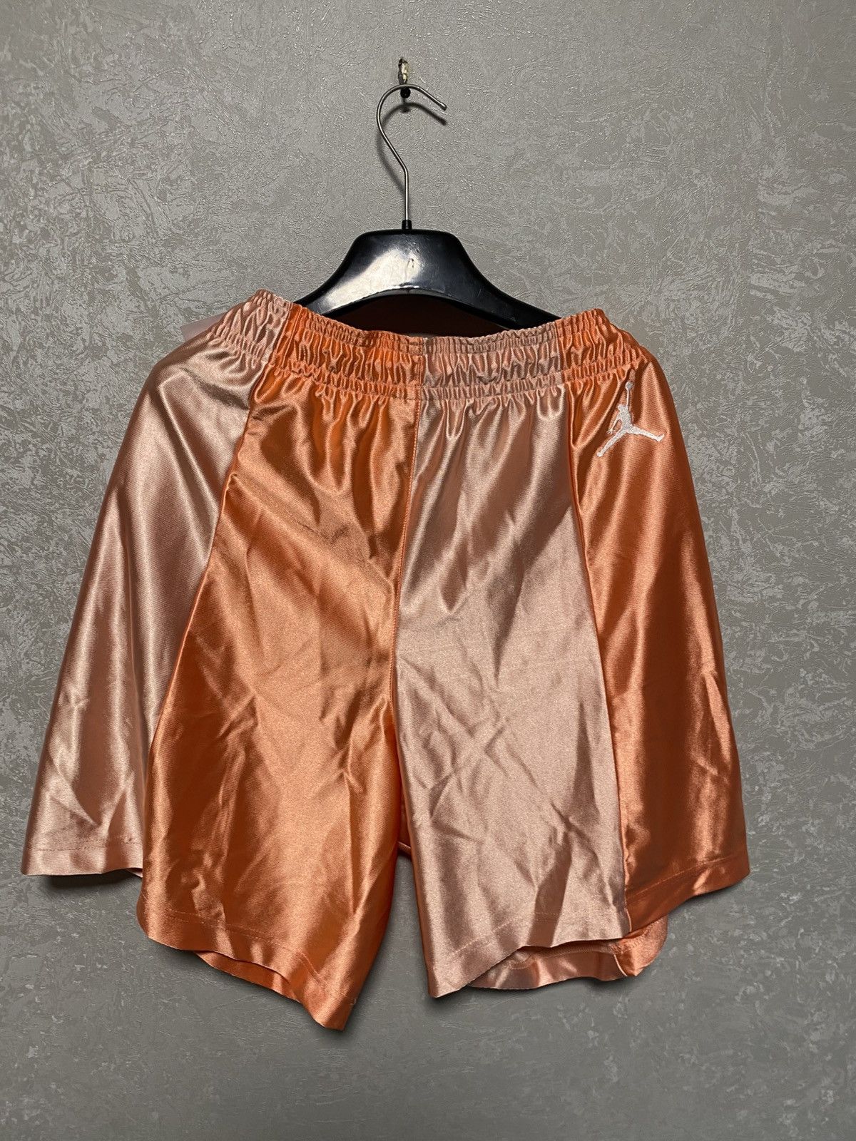 Jordan Brand Jordan Jumpman Satin Shorts Peach/Orange | Size XL | NWT Size US 32 / EU 48 - 5 Thumbnail