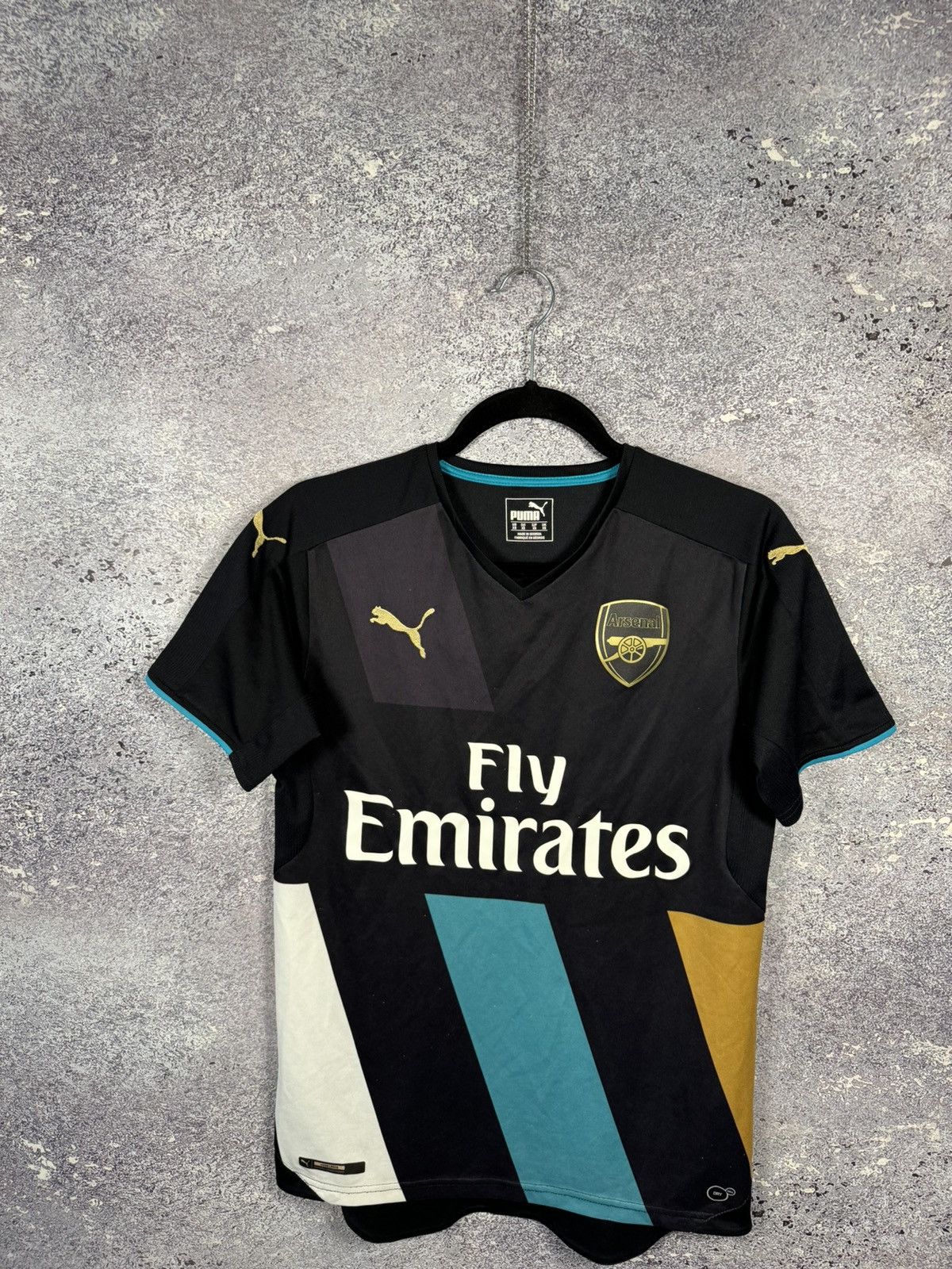 Puma × Vintage Vintage Arsenal 2015/16 Third Puma Soccer Jersey Blokcore S Size US S / EU 44-46 / 1 - 3 Thumbnail