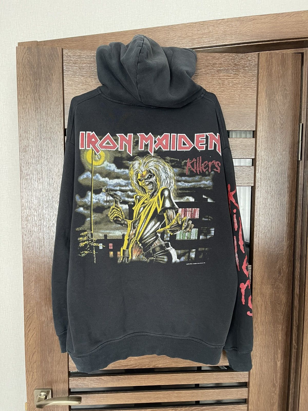 Iron Maiden Iron Maiden Killers Vintage Hoodie 90s Size US XL / EU 56 / 4 - 2 Thumbnail