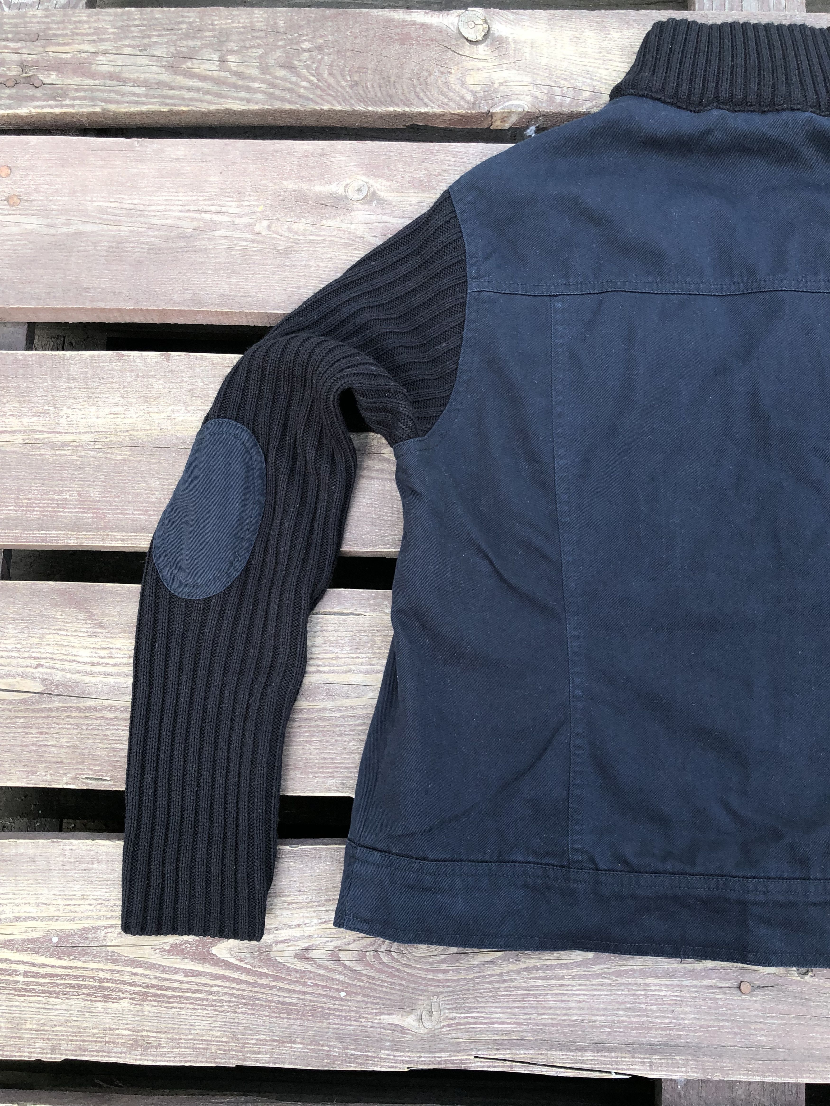 Vintage Vintage Y2K Avant Garde Zip Up Jacket Sweater Sleeves Size M / US 6-8 / IT 42-44 - 13 Thumbnail
