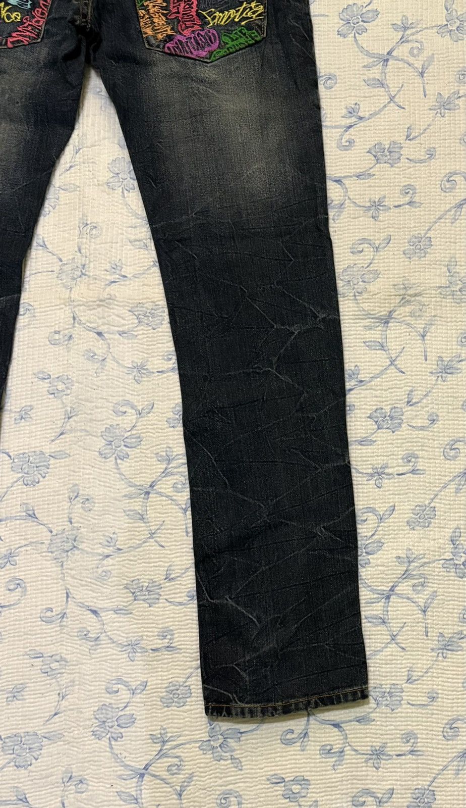 Japanese Brand Japanese Confidence Streetwear Distressed Denim Size US 32 / EU 48 - 14 Thumbnail