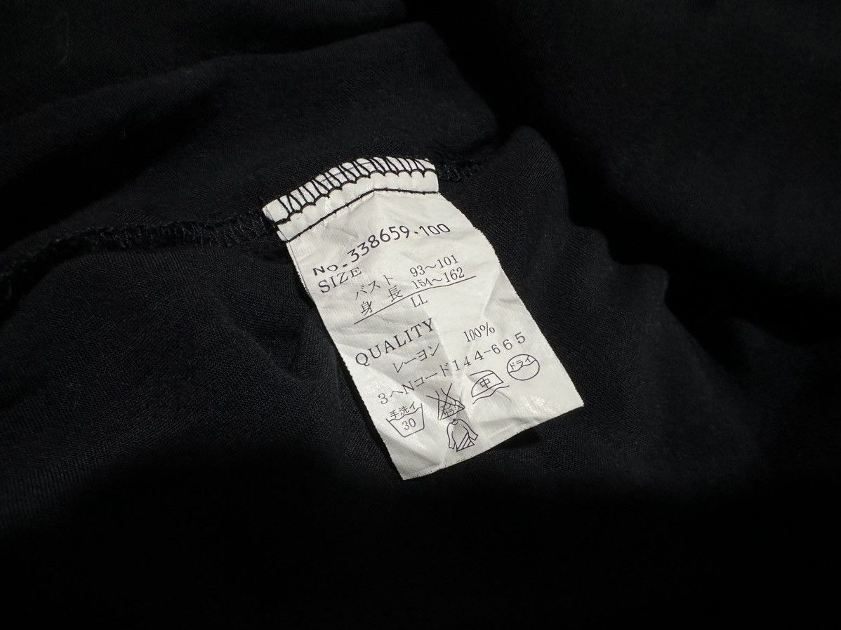 Japanese Brand 🔥Sick Y2K Paleo2 Blouse Shirt Black Goth Punk Size US L / EU 52-54 / 3 - 8 Thumbnail