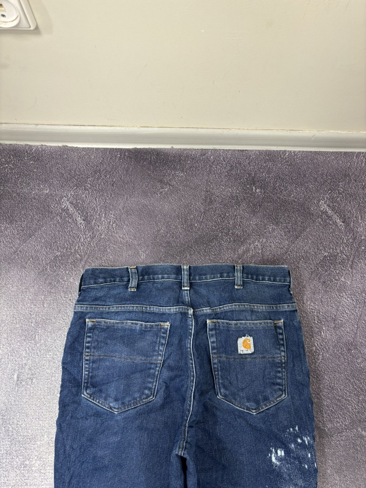 Carhartt Vintage Carhartt Modern Fit Blue USA Work Denim Jeans Size US 36 / EU 52 - 7 Thumbnail