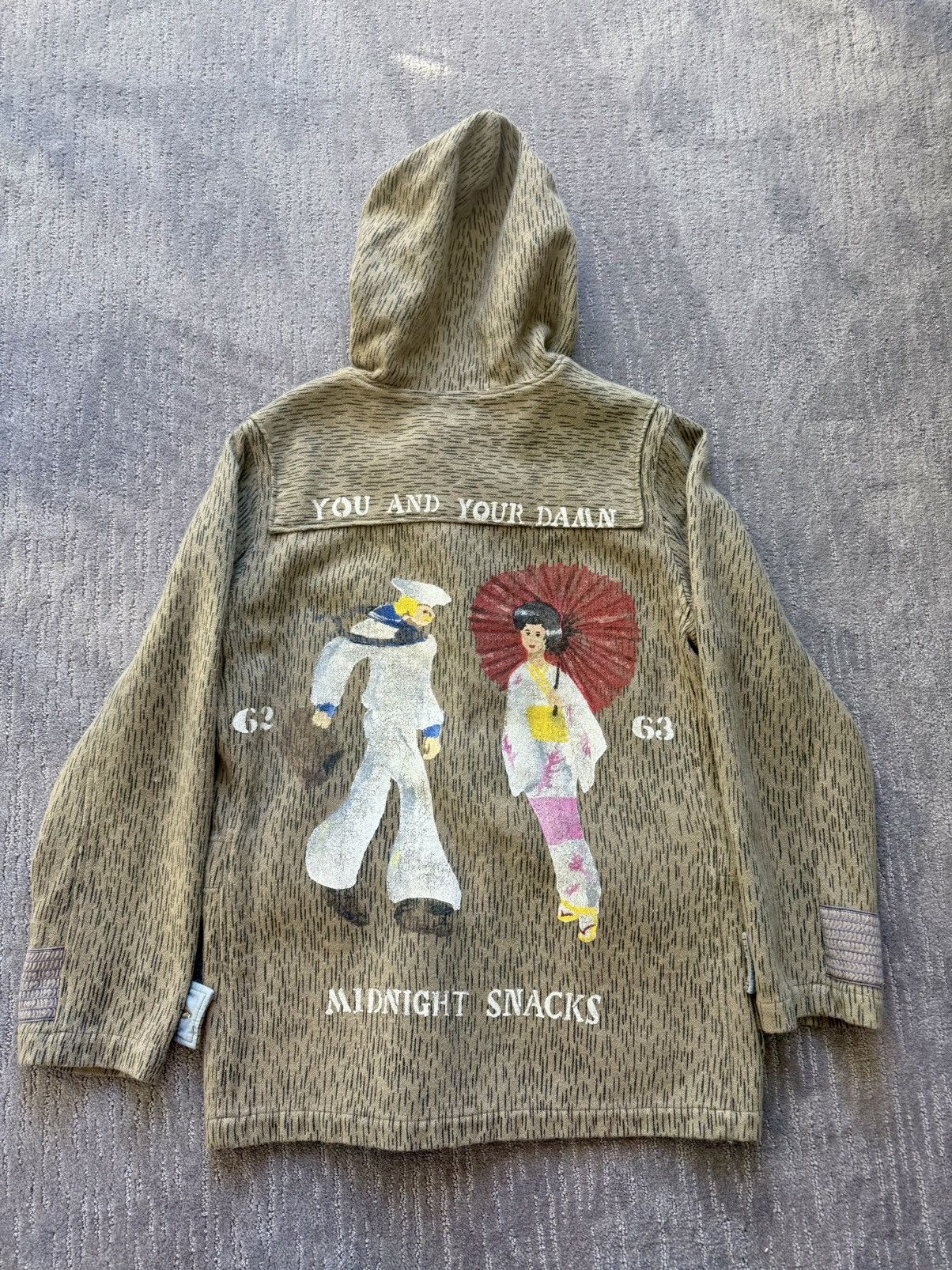 Kapital moon hoodie for sale sale