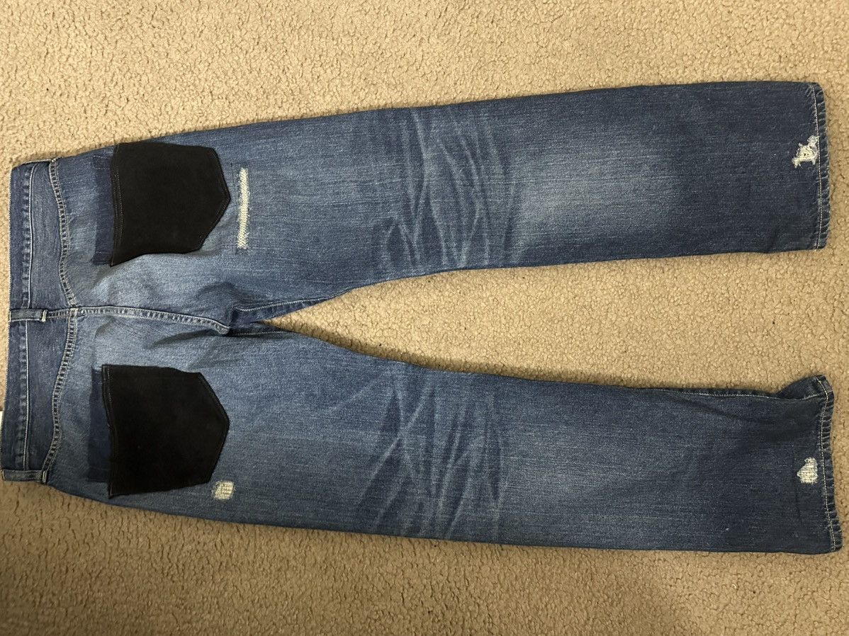 Junya Watanabe Junya Watanabe Men blue patched denim Size US 34 / EU 50 - 8 Thumbnail