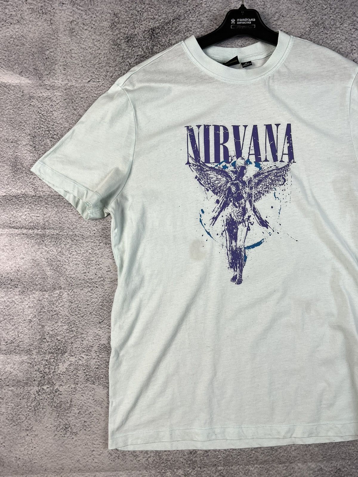Band Tees × Nirvana Nirvana in utero big logo T-shirt Size US M / EU 48-50 / 2 - 4 Thumbnail