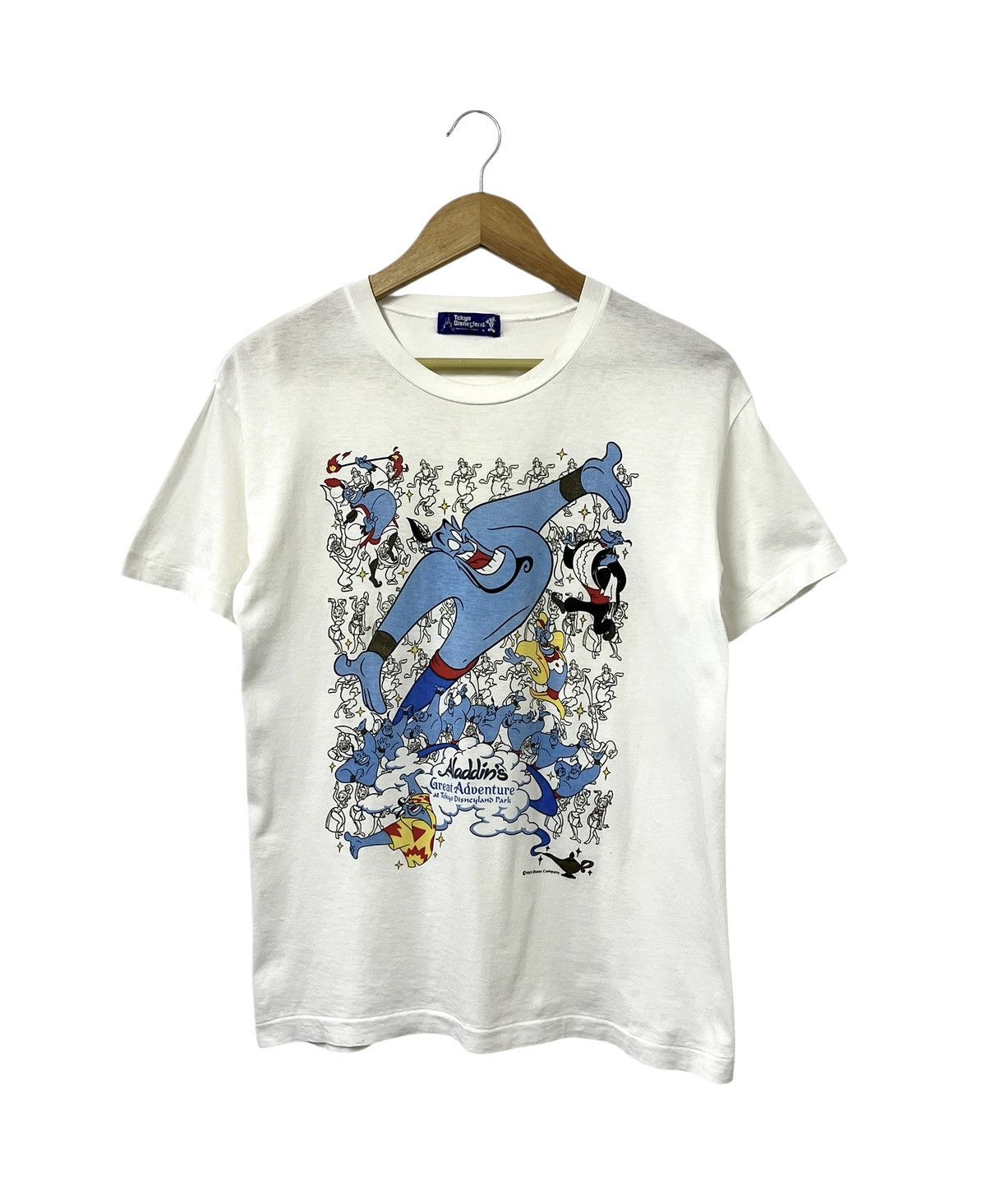 Cartoon Network VINTAGE 90s ALADDIN GENIE WALT DISNEY CARTOON MOVIE TSHIRT Size US M / EU 48-50 / 2 - 1 Thumbnail