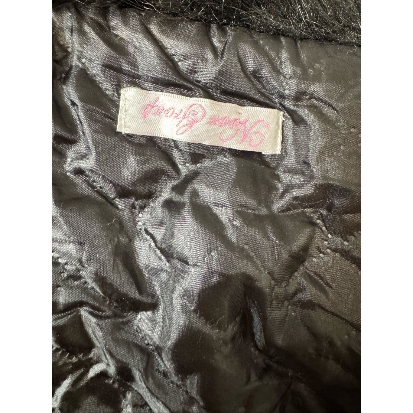 Other Black Faux Fur Vest Women’s Small – Soft Plush Texture, Warm Size S / US 4 / IT 40 - 3 Thumbnail