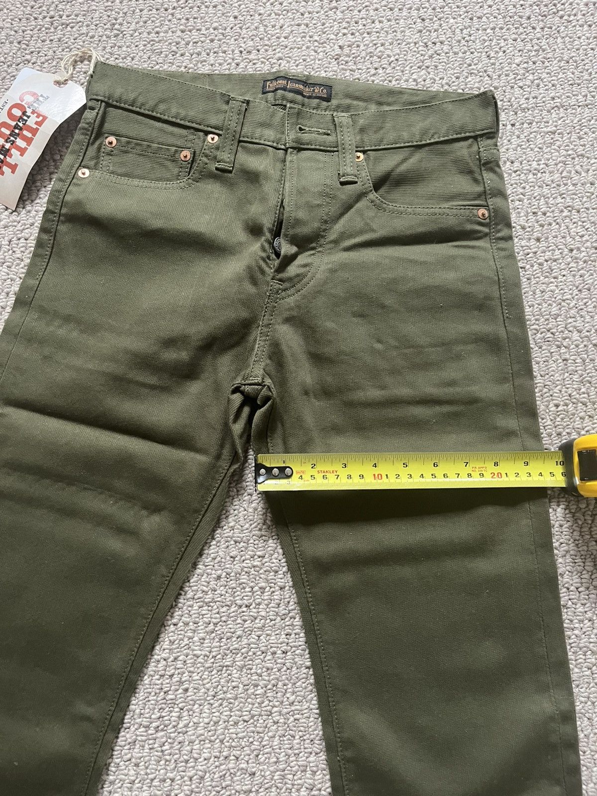 Full Count & Co. Fullcount 1984 Pique pants Size US 29 - 7 Thumbnail