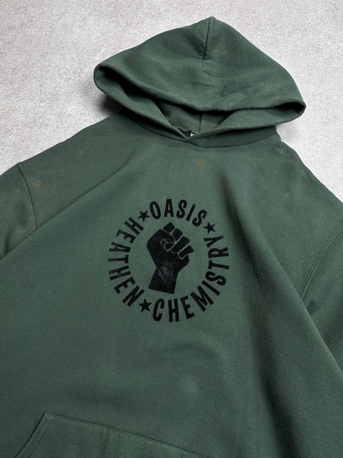 Band Tees Vintage Oasis Heathen Chemistry Boxy Hoodie XL Size US XL / EU 56 / 4 - 2 Thumbnail