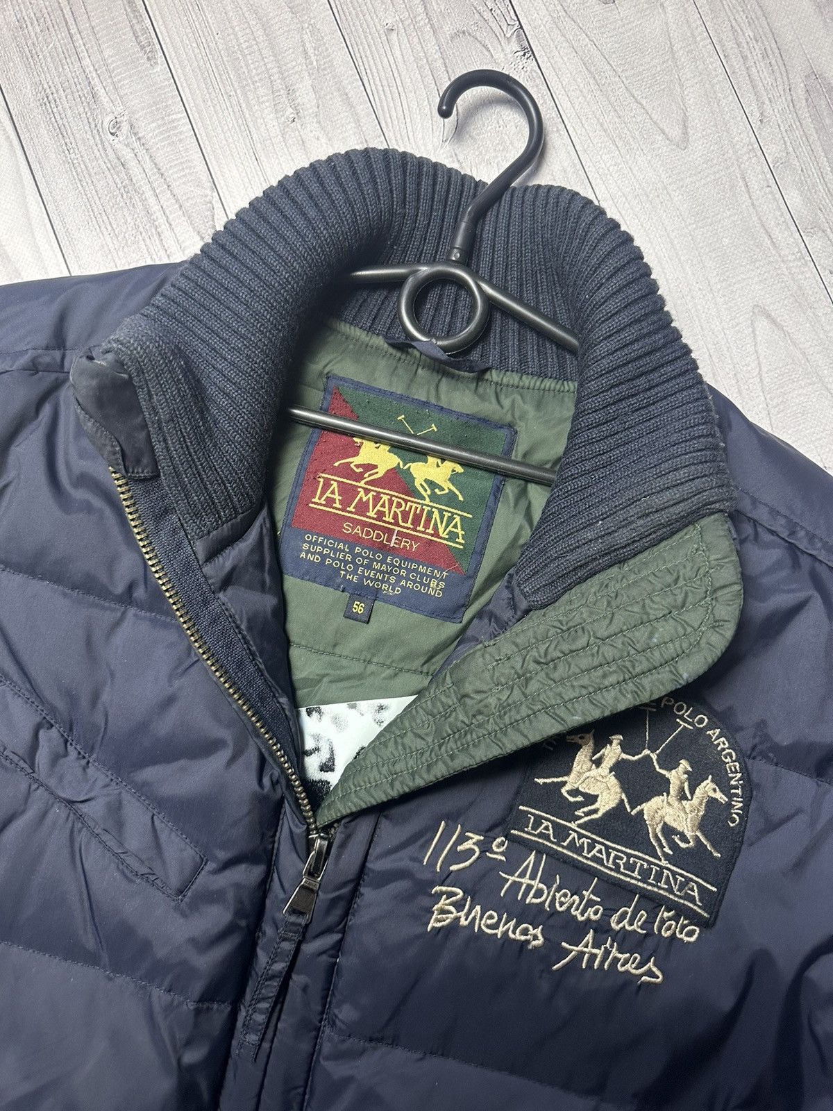La Martina × Vintage Vintage L A Martina bomber jacket logo size XL Size US XL / EU 56 / 4 - 3 Thumbnail
