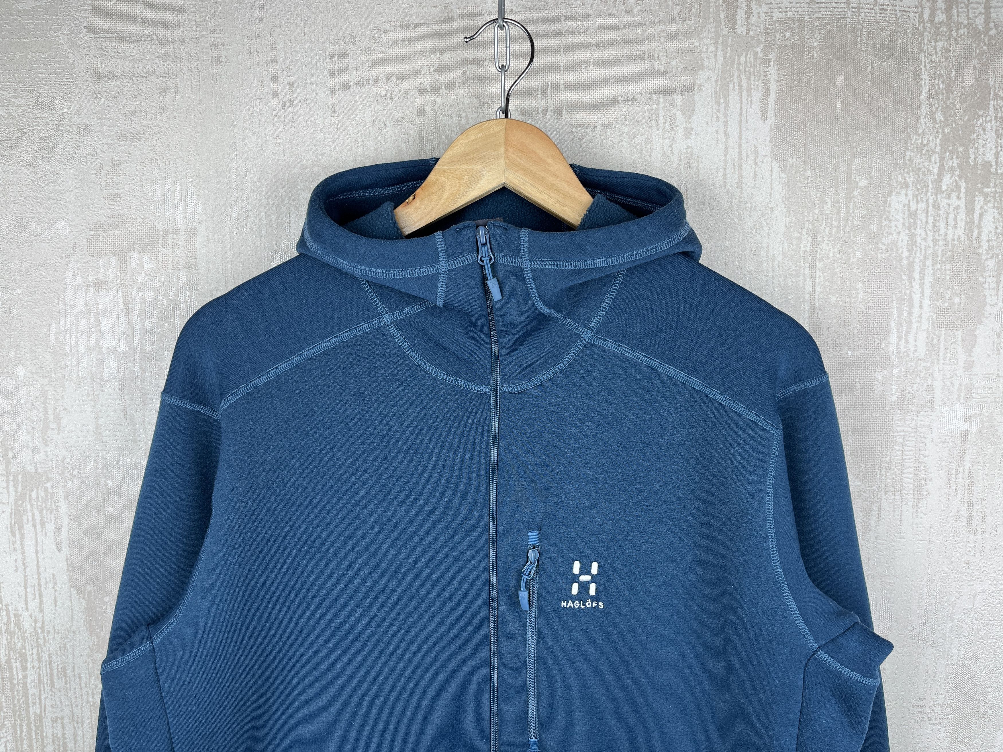 Haglofs Haglofs Bungy Hood Men Polartec Fleece Full Zip Hiking Size US L / EU 52-54 / 3 - 4 Thumbnail