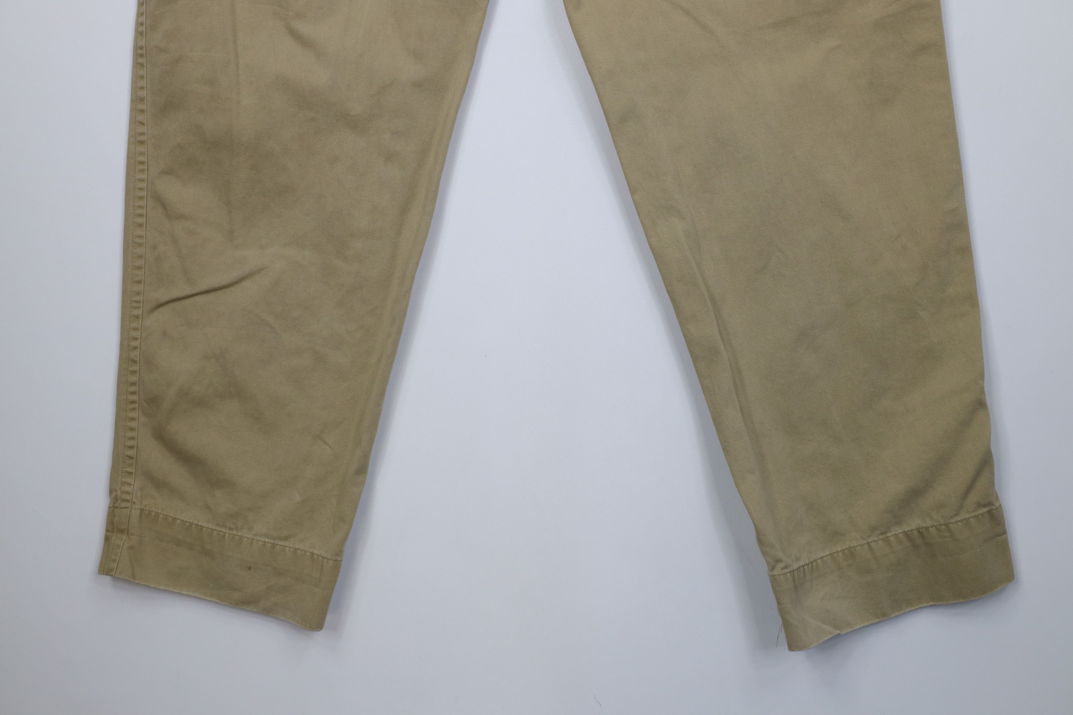 Nautica Vintage 90s Nautica Baggy Pleated Chino Pants Trousers Beige Size US 34 / EU 50 - 13 Thumbnail