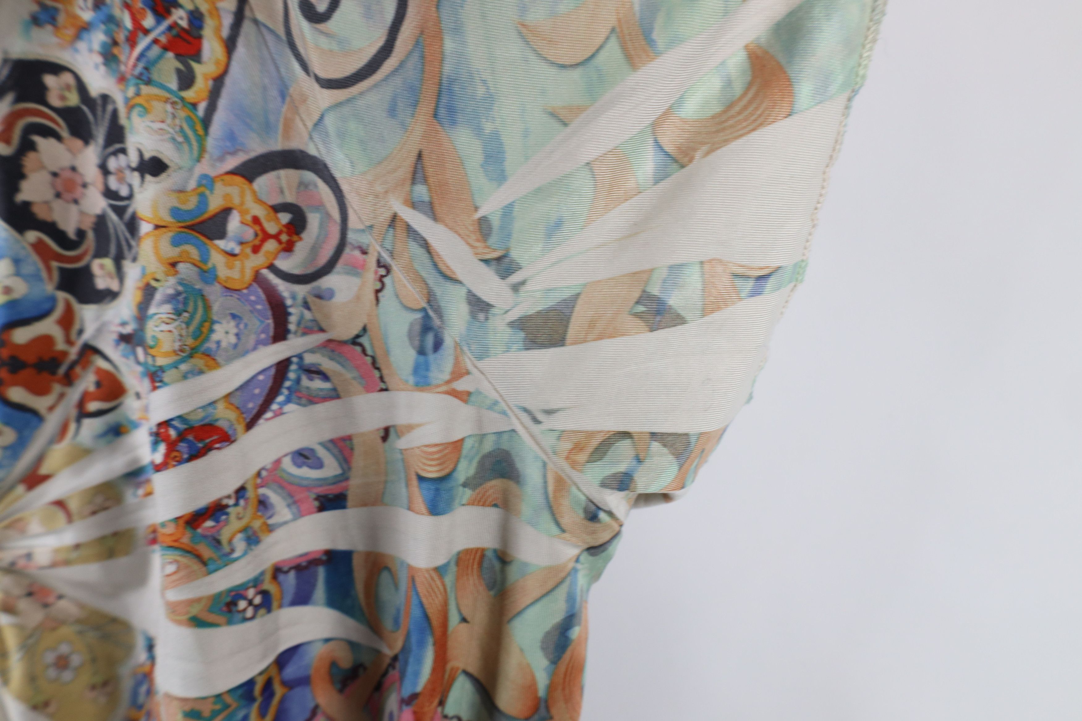 Vintage Vintage Y2K 90s Babydoll Rainbow Bella Paisley Blouse Shirt Size XXL / US 16-18 / IT 52-54 - 7 Thumbnail