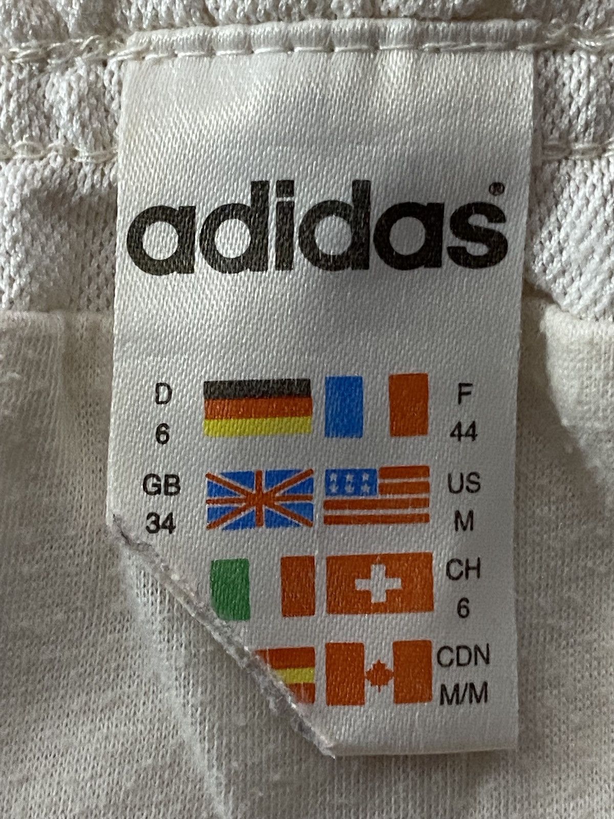 Adidas × Vintage 90s Adidas Vintage Men's Track Shorts - M Size US 32 / EU 48 - 4 Thumbnail