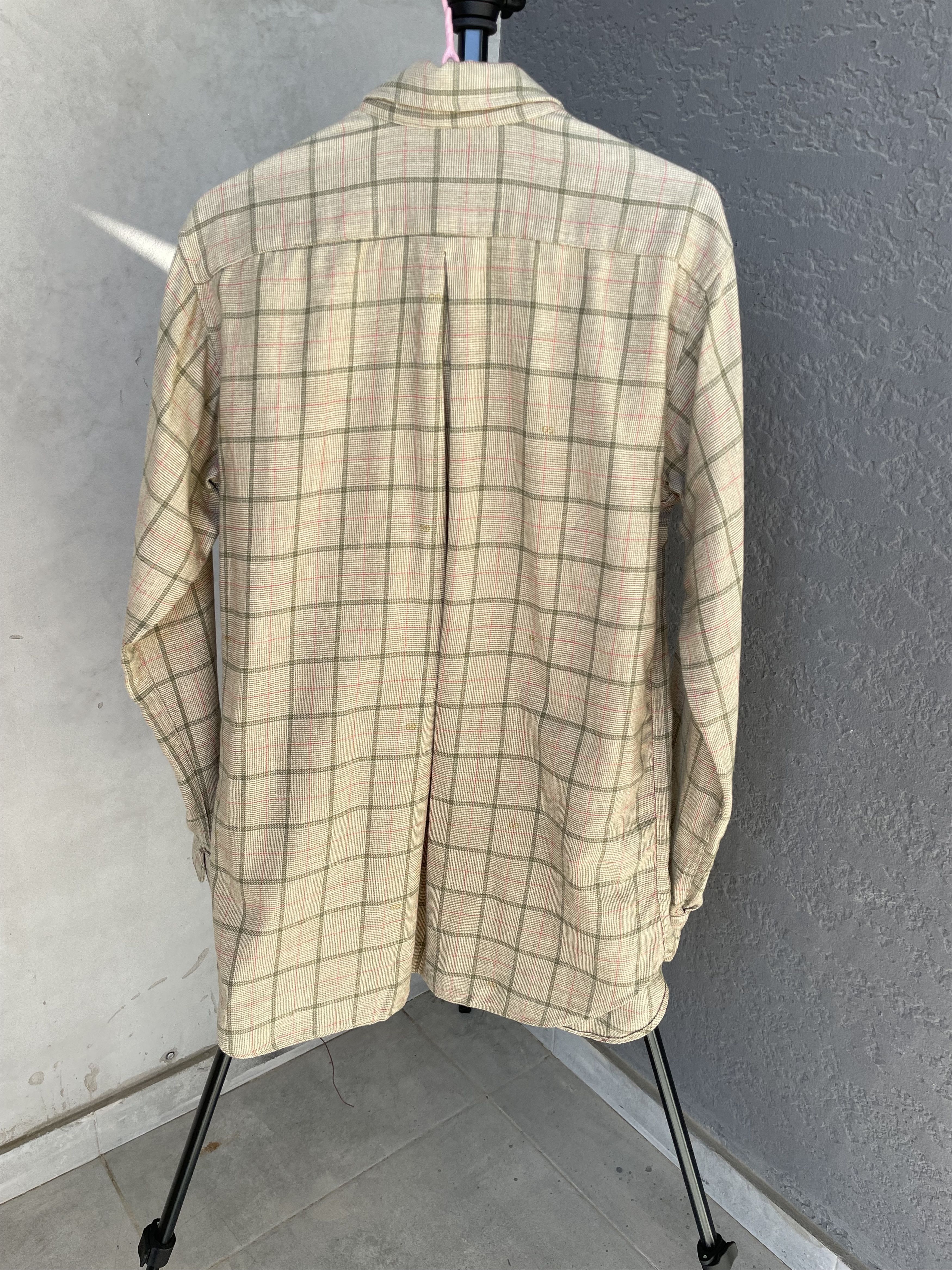 Gucci × Tom Ford × Vintage Gucci Shirt Check Monogram Vintage Men 1970s Size US S / EU 44-46 / 1 - 7 Thumbnail