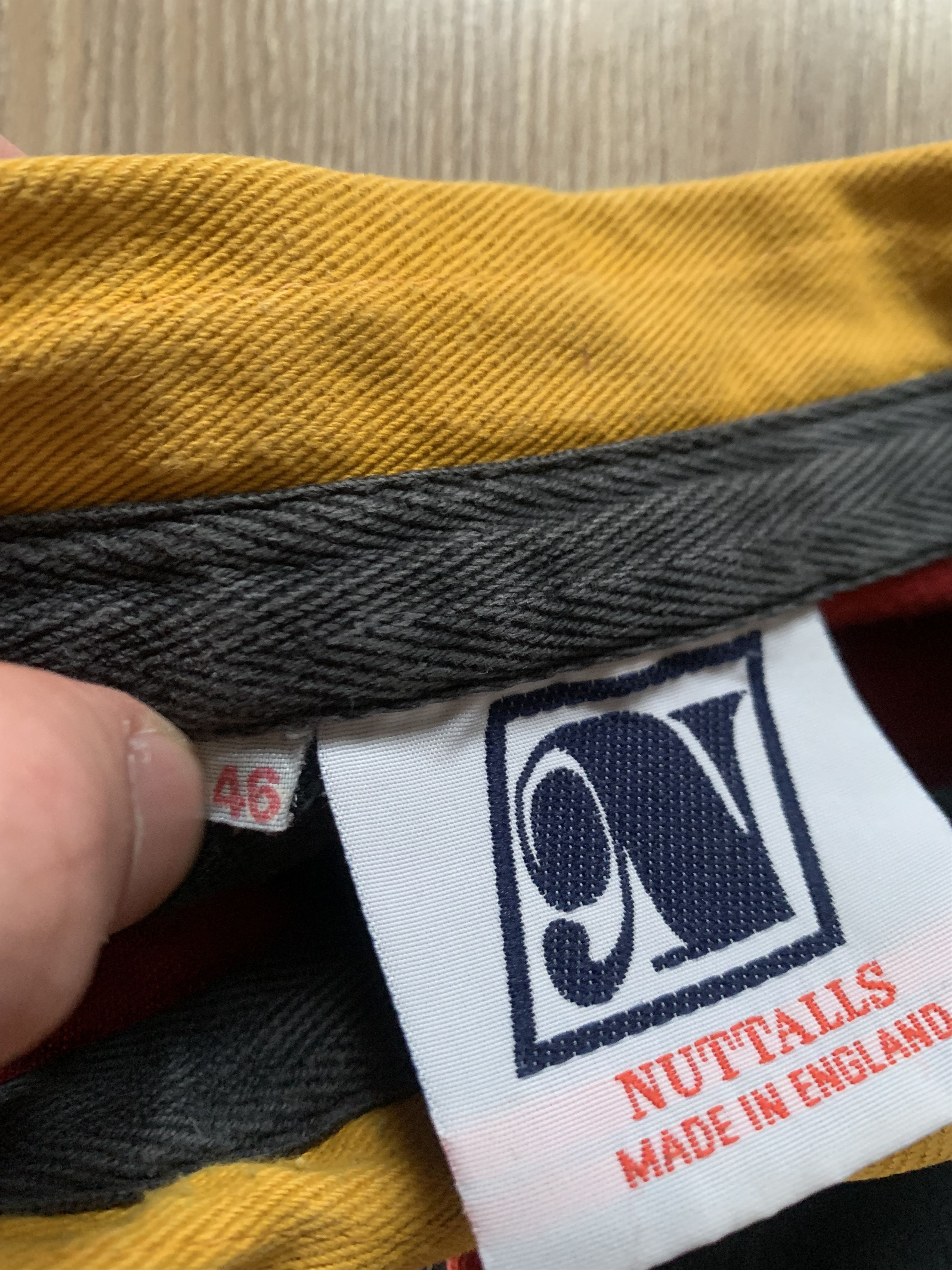 Other Rare Nuttalls Old Beals 1999 Long Sleeve Rugby Polo Shirt Size US L / EU 52-54 / 3 - 5 Thumbnail