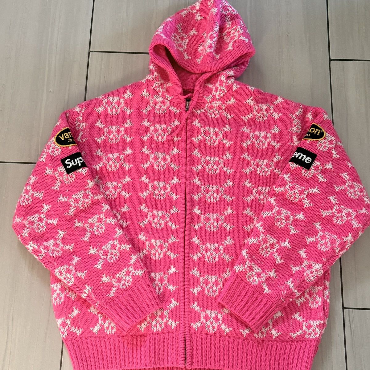 Supreme Skulls Zip Up | Grailed