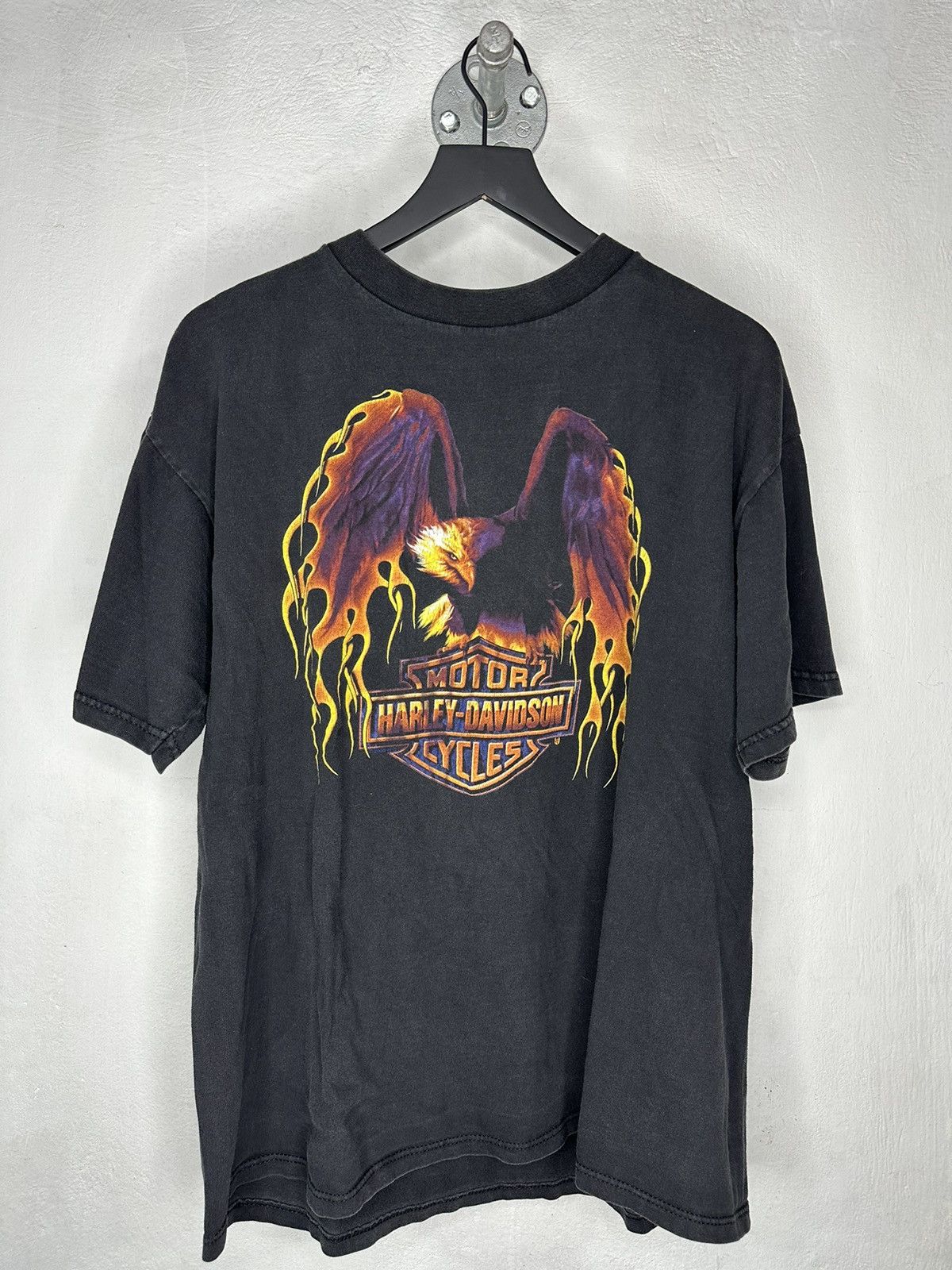 image of Harley Davidson Fire Eagle in Black, Men's (Size XL)