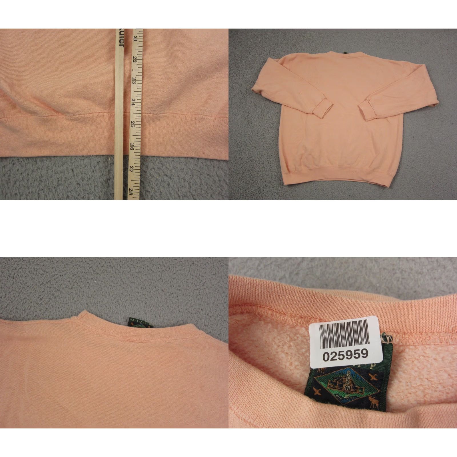 Vintage Vintage Camp David Sweatshirt Mens M Orange Cotton Fleece Crew Neck 90s Classic All Seasons Golf Jo barn Size US M / EU 48-50 / 2 - 8 Thumbnail