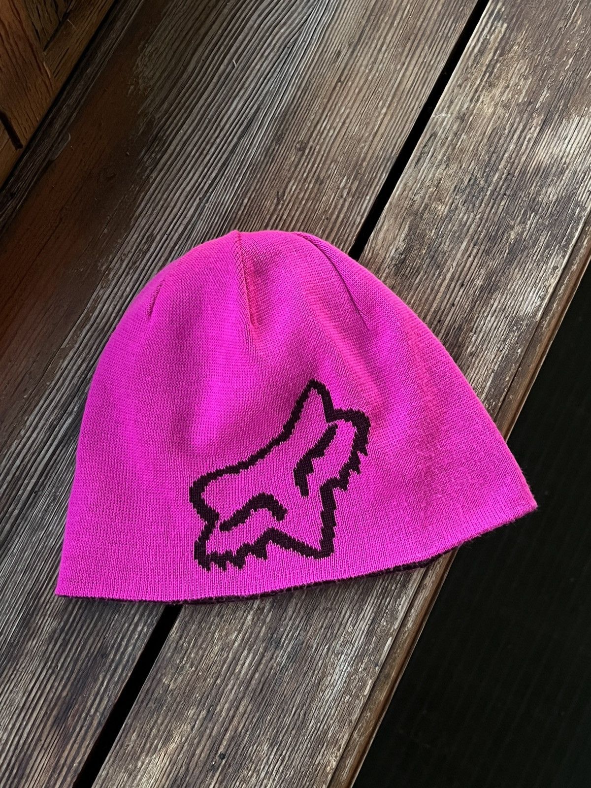 Vintage Y2k Pink Fox Hat Gorpcore Street Style Size ONE SIZE - 3 Thumbnail
