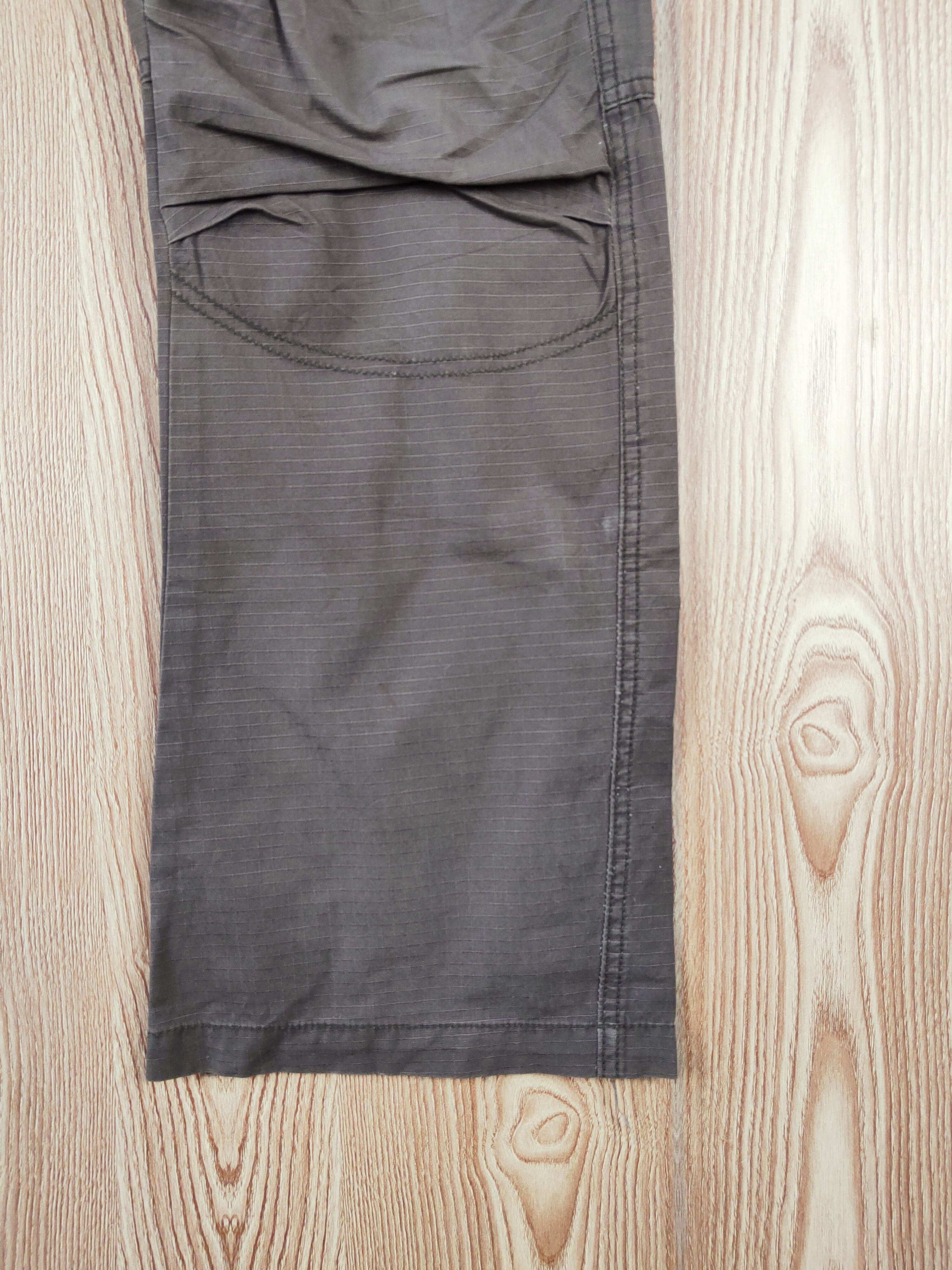 Japanese Brand Z-07B52X Dark Brown Multipocket Tactical Cargo Pants #W198 Size US 34 / EU 50 - 7 Thumbnail