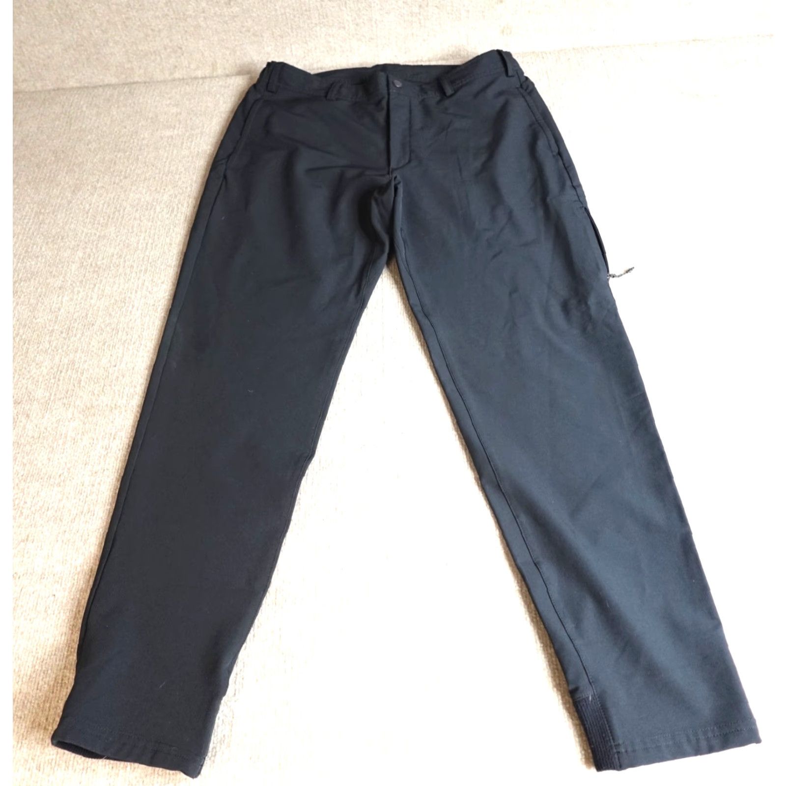 Vintage Mack Weldon Pants L Black Stretch Jogger Cuff Size US 33 - 2 Thumbnail