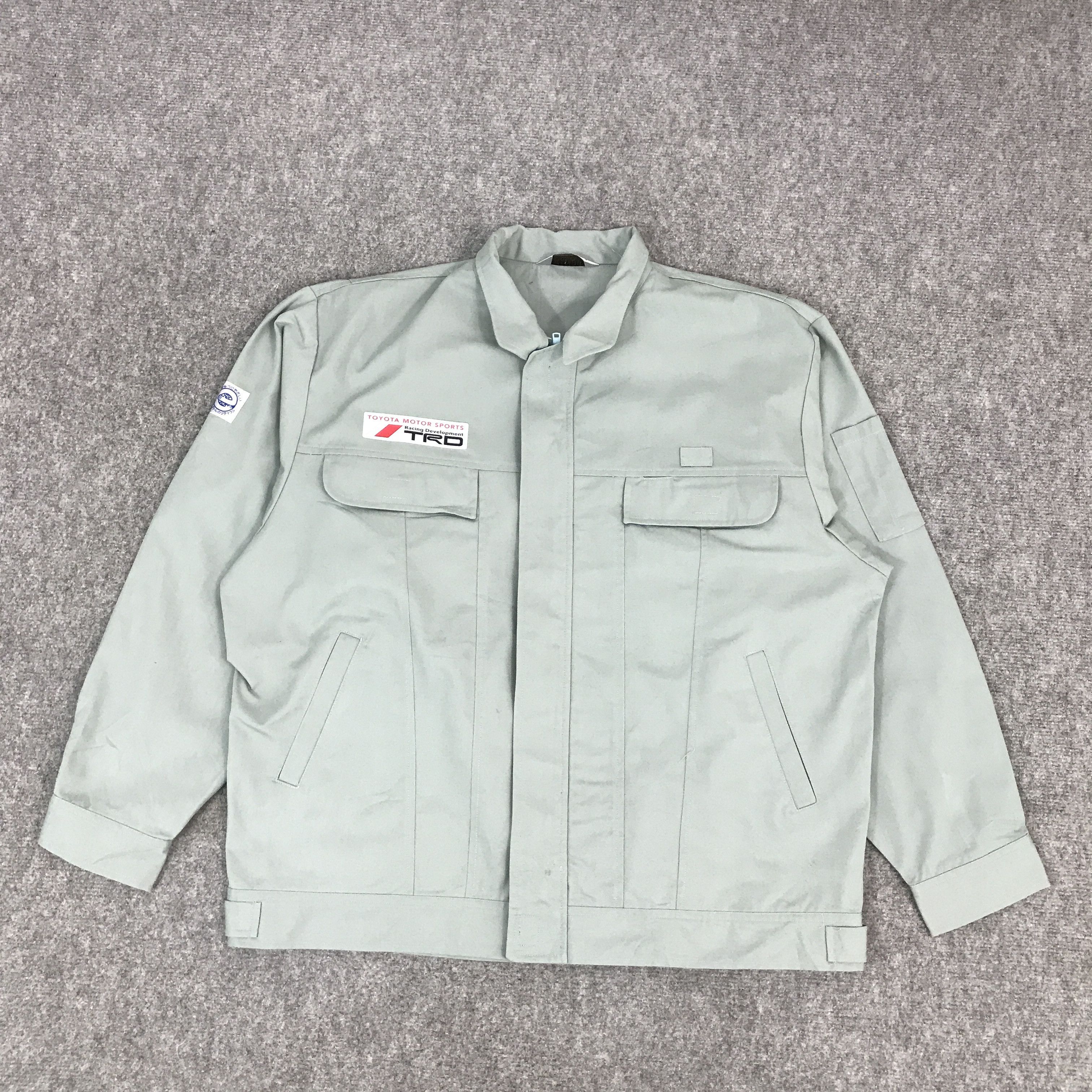 Gear for Sports × Japanese Brand TOYOTA MOTOR SPORTS LIGHT GREEN TRD JACKET Size US L / EU 52-54 / 3 - 2 Thumbnail