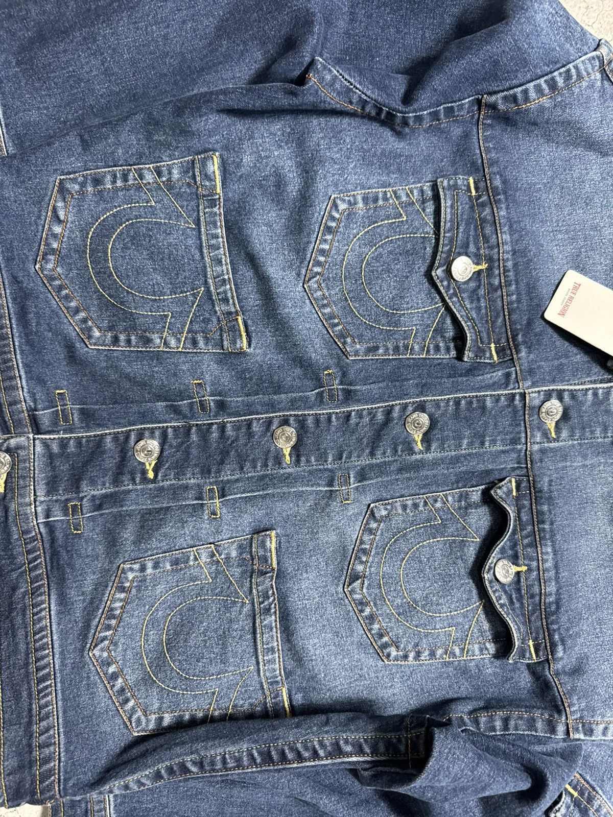True Religion True Religion New Vintage Denim Jacket Size S Multi Logo Size US S / EU 44-46 / 1 - 5 Thumbnail