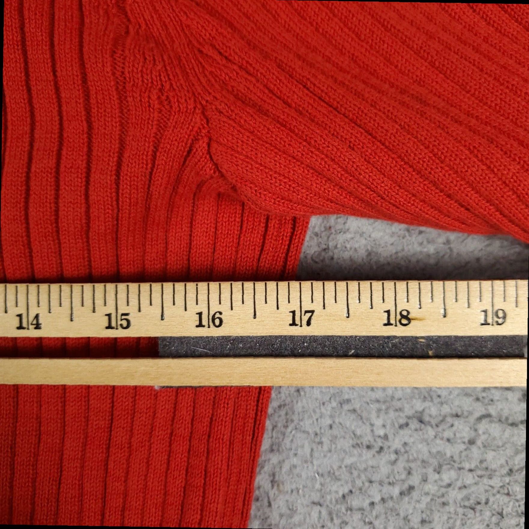 Ralph Lauren Ralph Lauren Womens XL Extra Large Red Casual Knit Pullover Sweater Size XL / US 12-14 / IT 48-50 - 7 Thumbnail