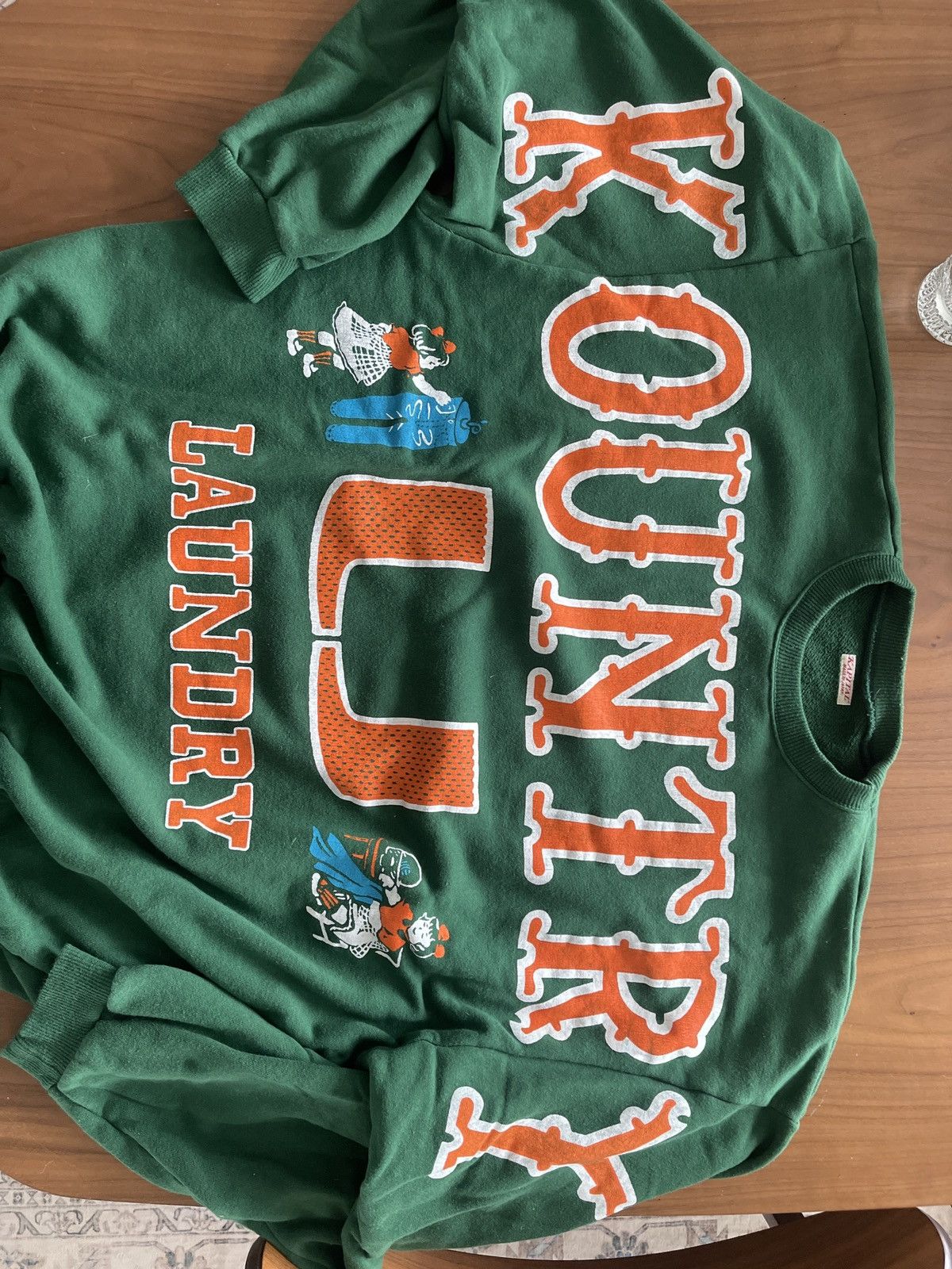 Kapital Kountry Kapital Kountry laundry college crewneck Size US L / EU 52-54 / 3 - 1 Thumbnail