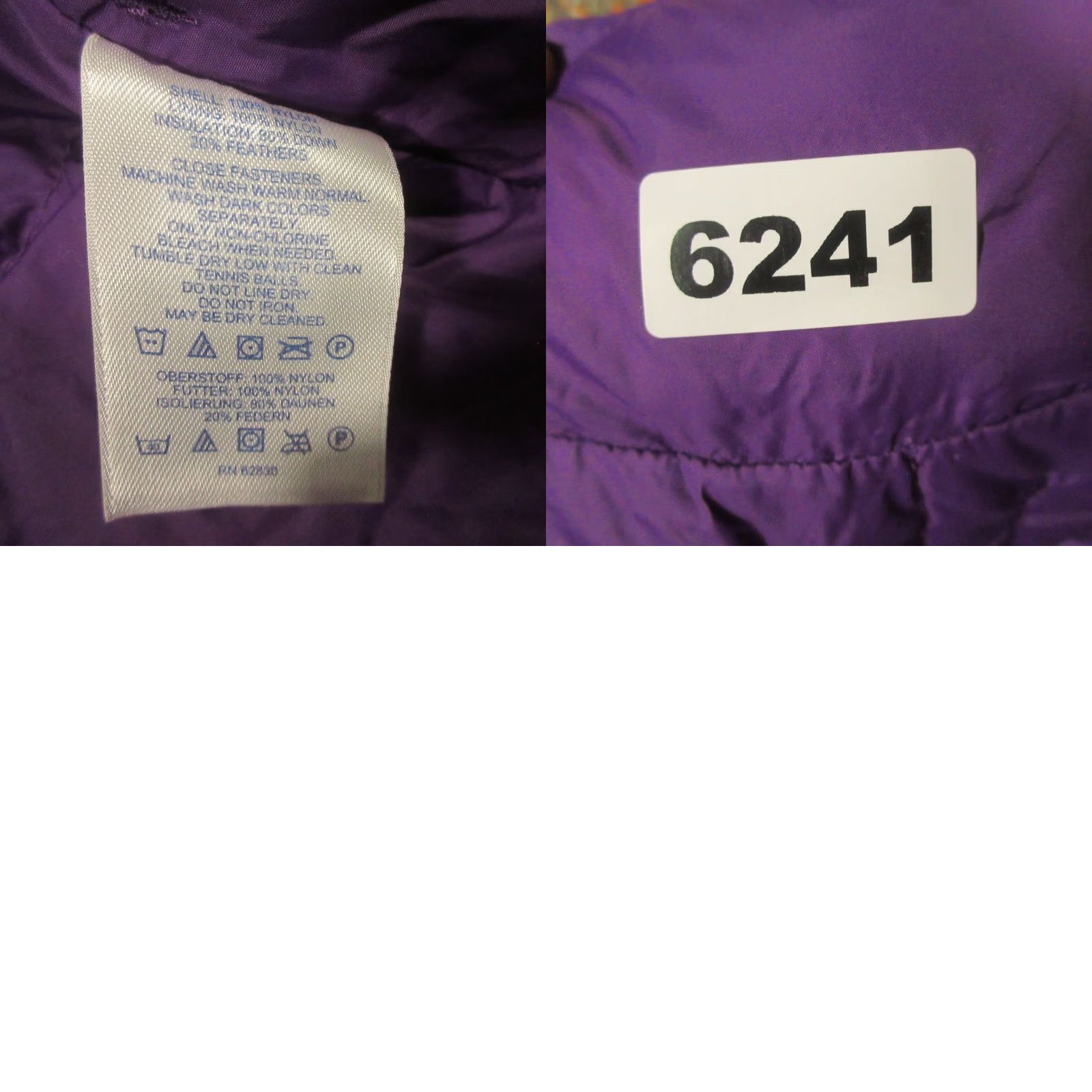 Lands' End Lands' End Down Puffer Vest Womens M Eggplant Purple Zip Front Sleeveless Quilted Insulated Pockets Mid-Length Casual, Travel, Workwear EUC Size M / US 6-8 / IT 42-44 - 8 Thumbnail