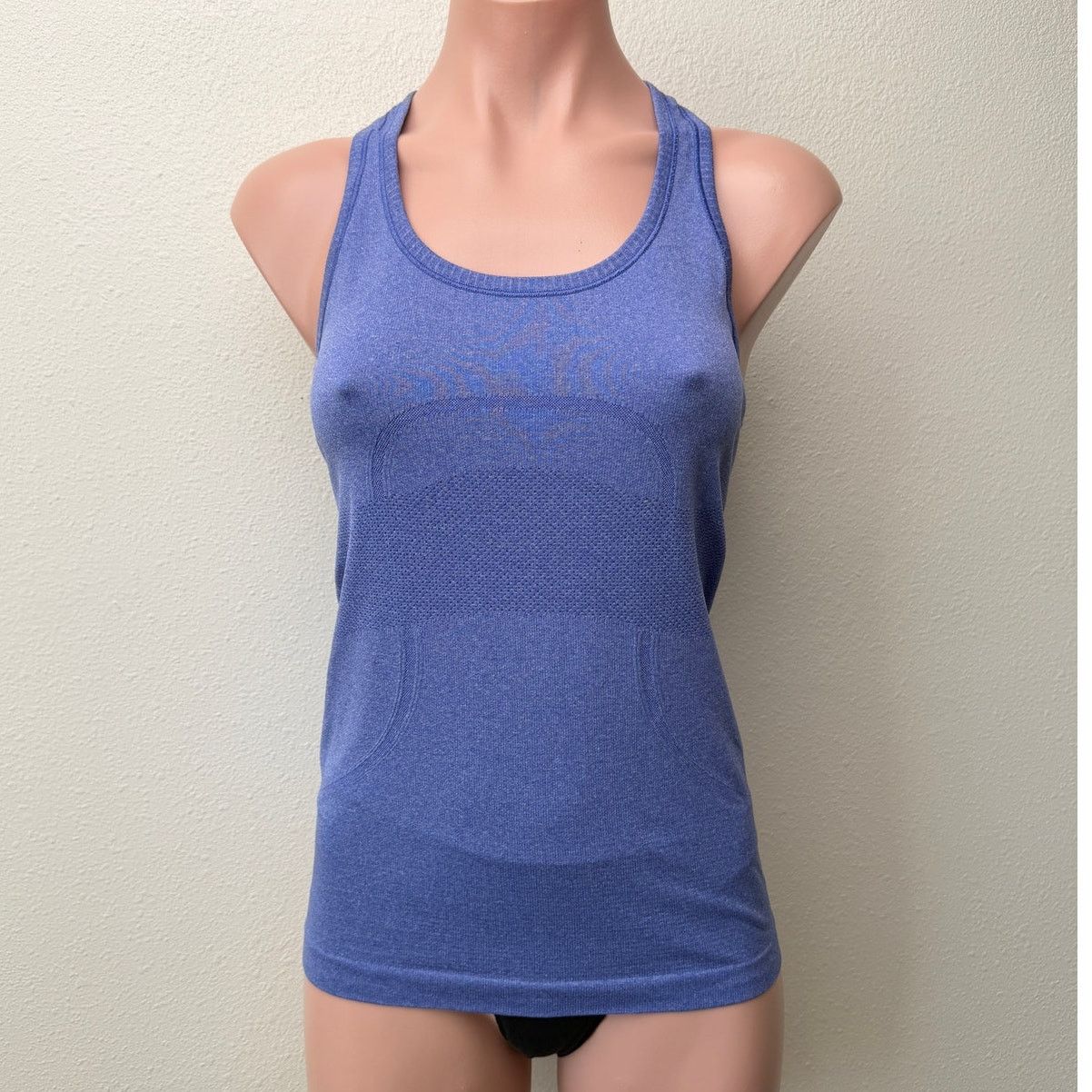 Lululemon Lululemon Swiftly Tech Racerback Tank Top Blue Seamless 4 Size S / US 4 / IT 40 - 1 Thumbnail