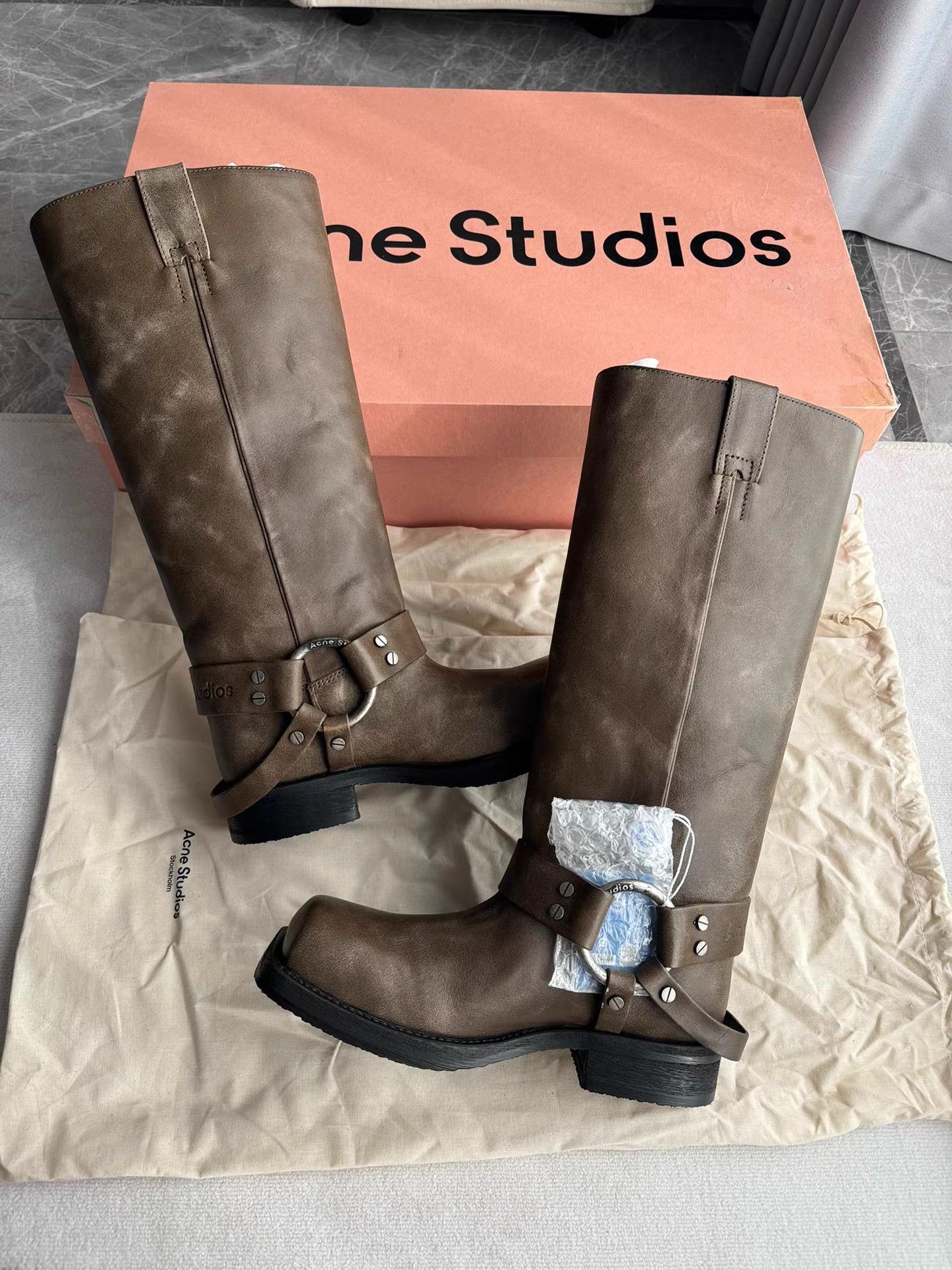 Acne Studios Acne Studios Tall Riding Boots K6 Size US 7 / IT 37 - 6 Thumbnail