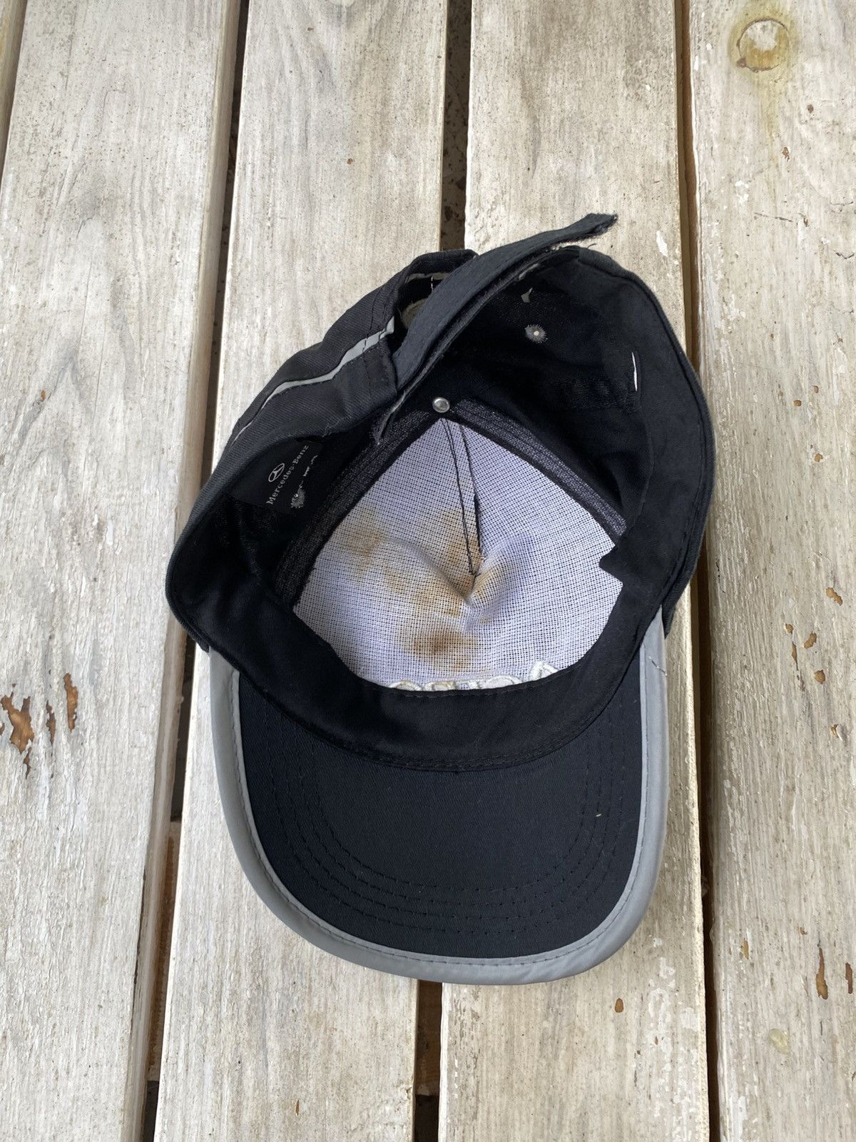 Mercedes-Benz × Vintage Vintage 00s Actros Mercedes Benz Racing Formula One Cap Hat Size ONE SIZE - 5 Thumbnail