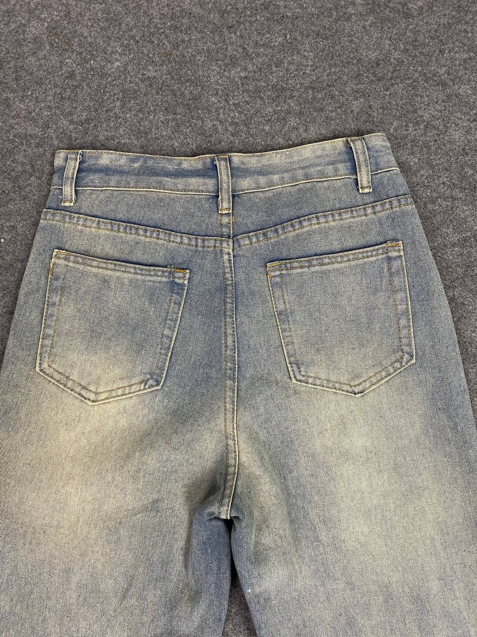 Japanese Brand vintage japanese brand bootcut flare denim nice design Size US 29 - 3 Thumbnail