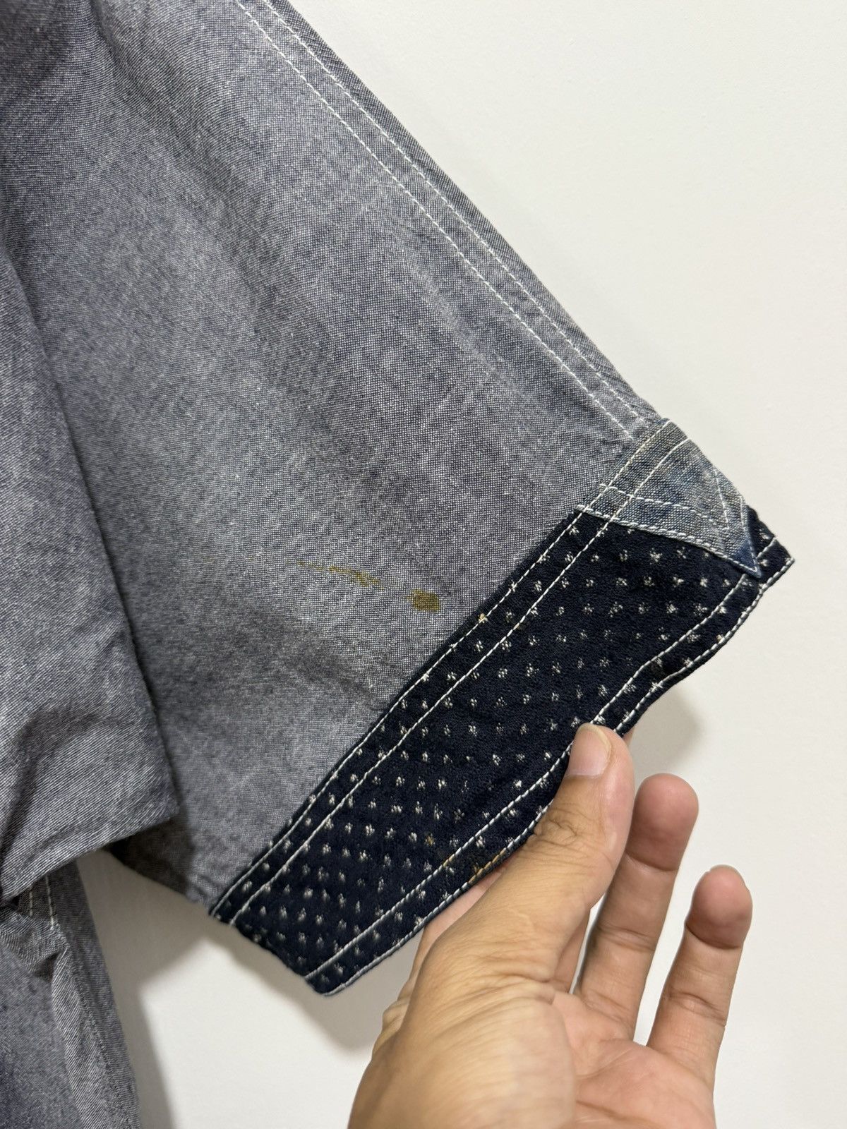 Japanese Brand Japanese Sashiko Handmade Kapital Style Size US L / EU 52-54 / 3 - 12 Thumbnail