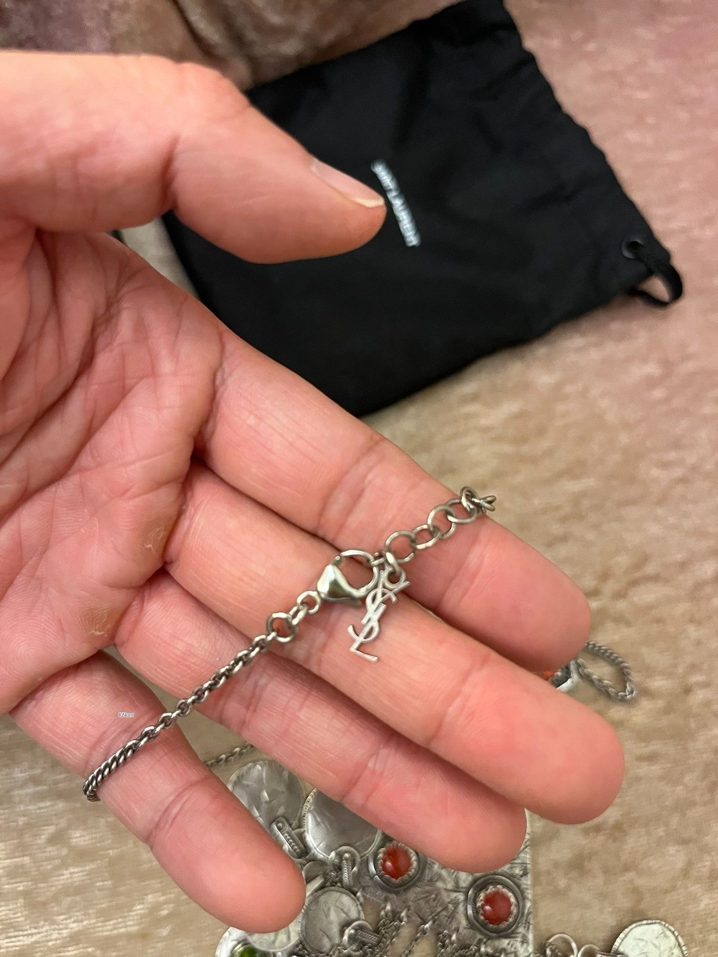 Saint Laurent Paris Saint Laurent Paris Ethnic Style Necklace Size ONE SIZE - 3 Thumbnail