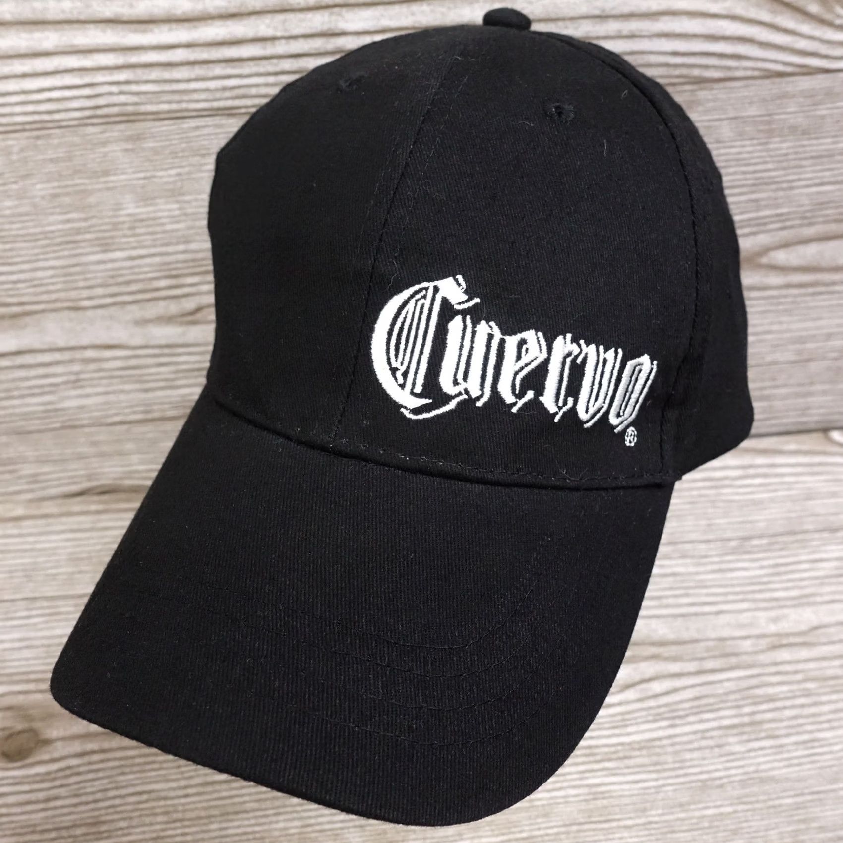 Logo 7 JOSE CUERVO TEQUILA LOGO PROMO BLACK ADJUSTABLE STRAPBACK BASEBALL HAT CAP Size ONE SIZE - 2 Thumbnail