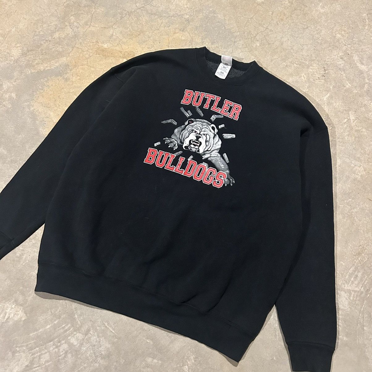 Vintage Crazy Vintage 90s Butler Bulldogs College Crewneck Size US XXL / EU 58 / 5 - 2 Thumbnail