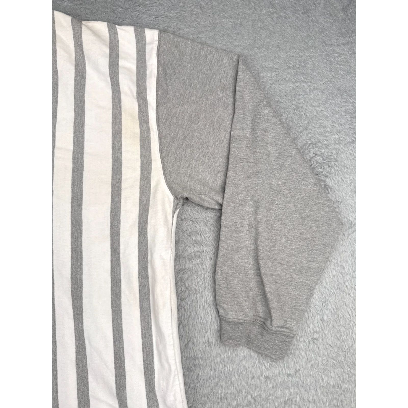Eddie Bauer VINTAGE Eddie Bauer Polo Shirt Men XL Gray Stripe Long Sleeve Cotton Size US XL / EU 56 / 4 - 2 Thumbnail
