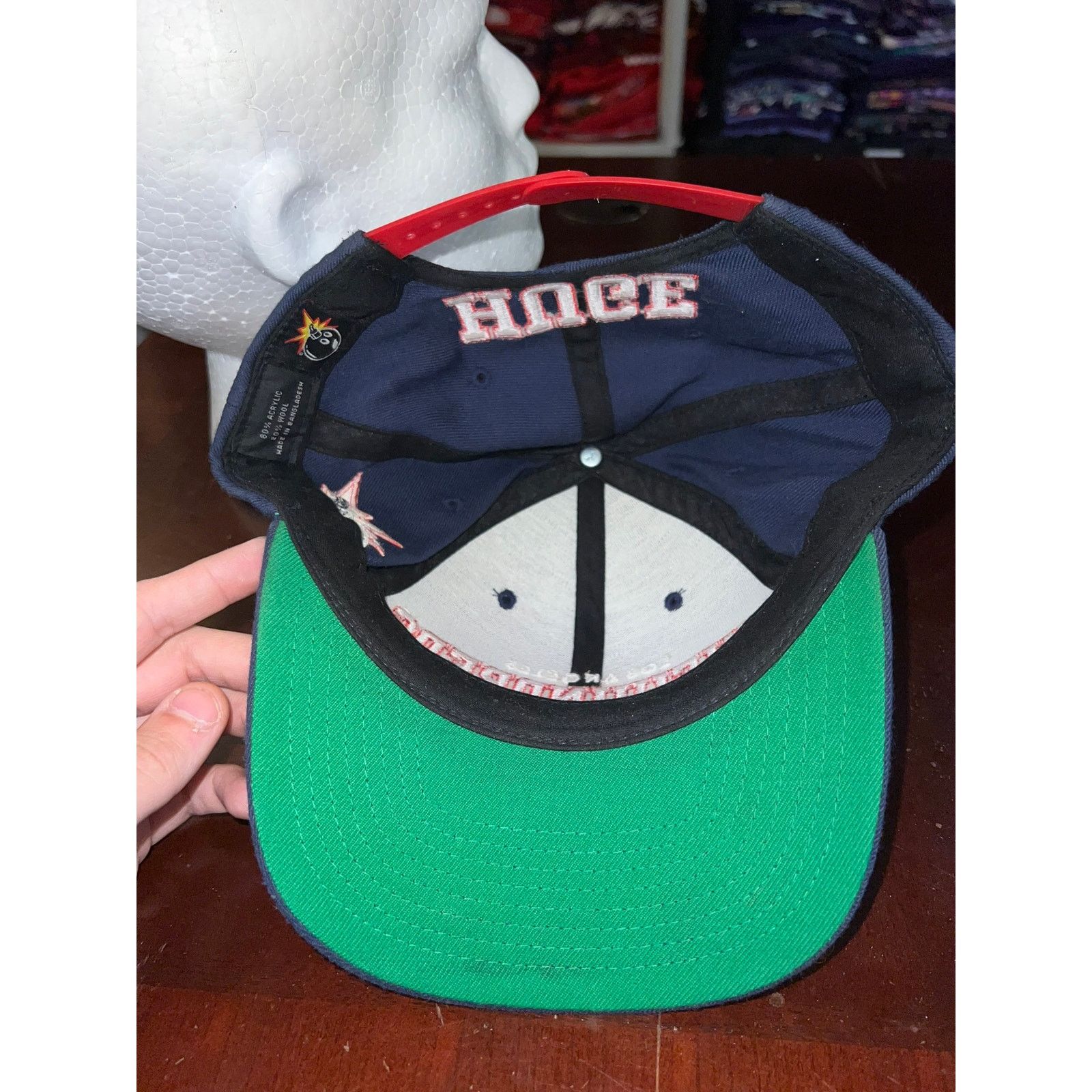 The Hundreds The Hundreds Hat LA Los Angeles Blue Huge Snapback Cap Size ONE SIZE - 6 Thumbnail