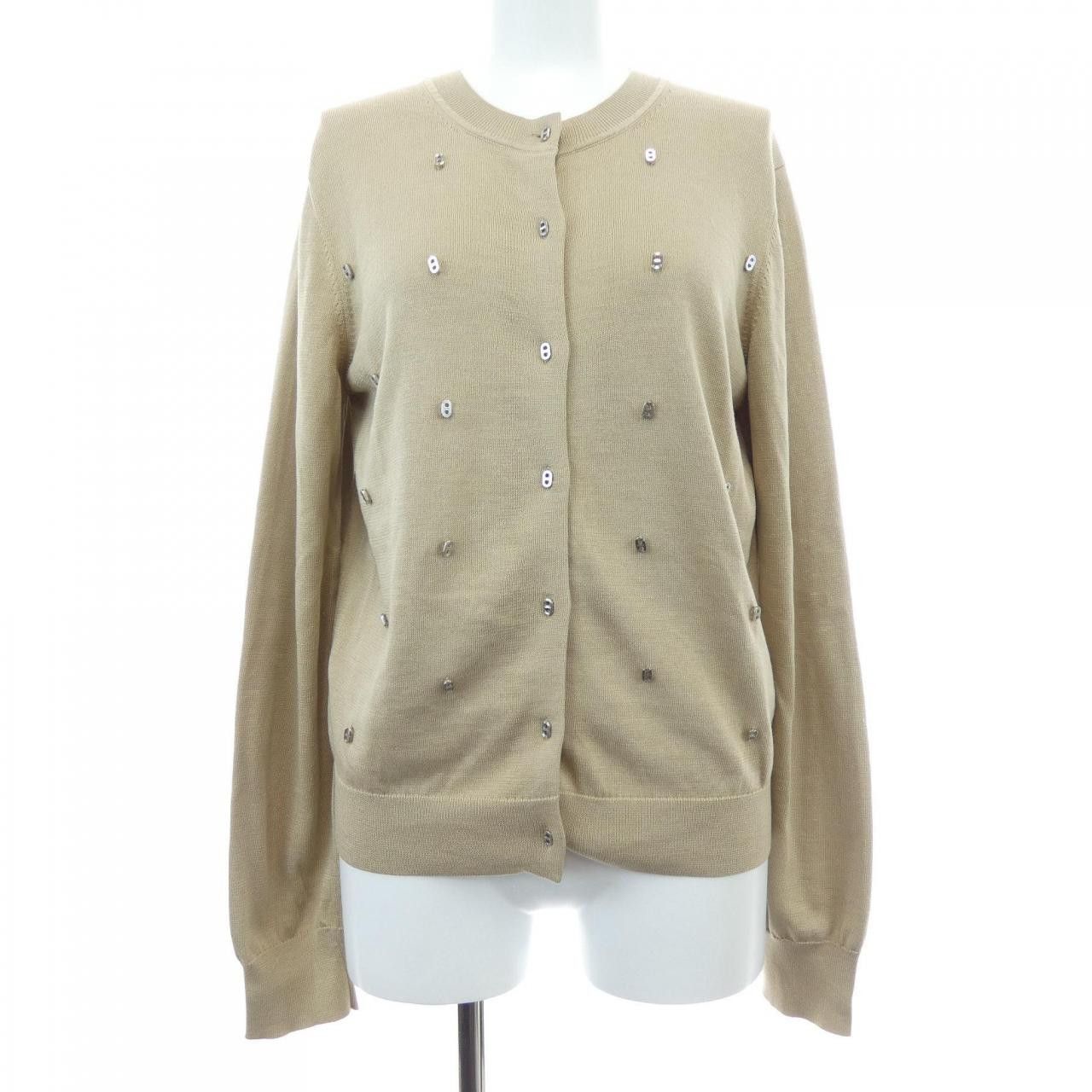 Hermes Hermes Hermes Chaine d’Ancre Cardigan Textile Tops DUTY FREE for USA Size ONE SIZE - 1 Thumbnail