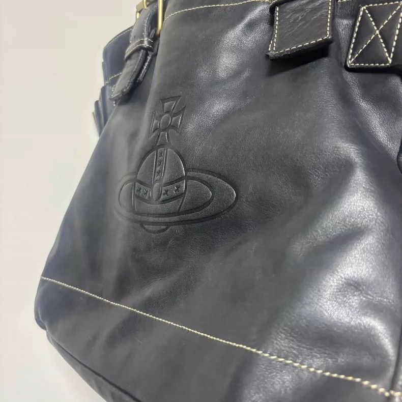Vivienne Westwood Vivienne Westwood size os Old Saturn embossed locomotive pa Size ONE SIZE - 3 Thumbnail