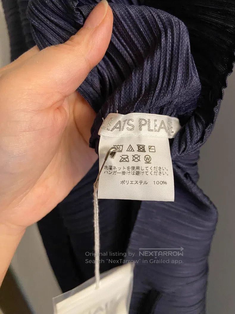 Issey Miyake Issey Miyake size:3 Navy Blue Camisole Size M / US 6-8 / IT 42-44 - 4 Thumbnail