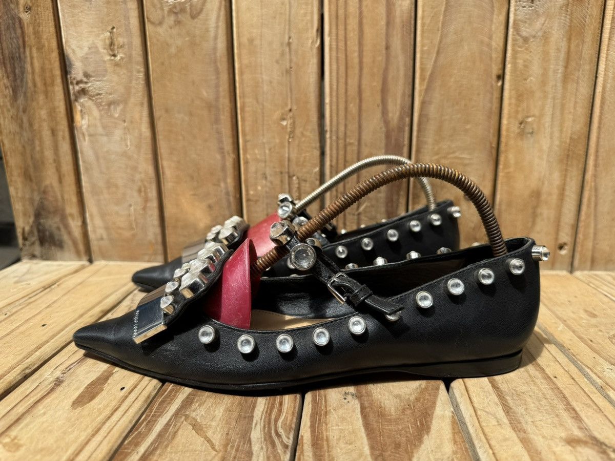 Sergio Rossi Sergio Rossi black women’s leather flats EUR 36 US 6 Size US 6 / IT 36 - 16 Thumbnail